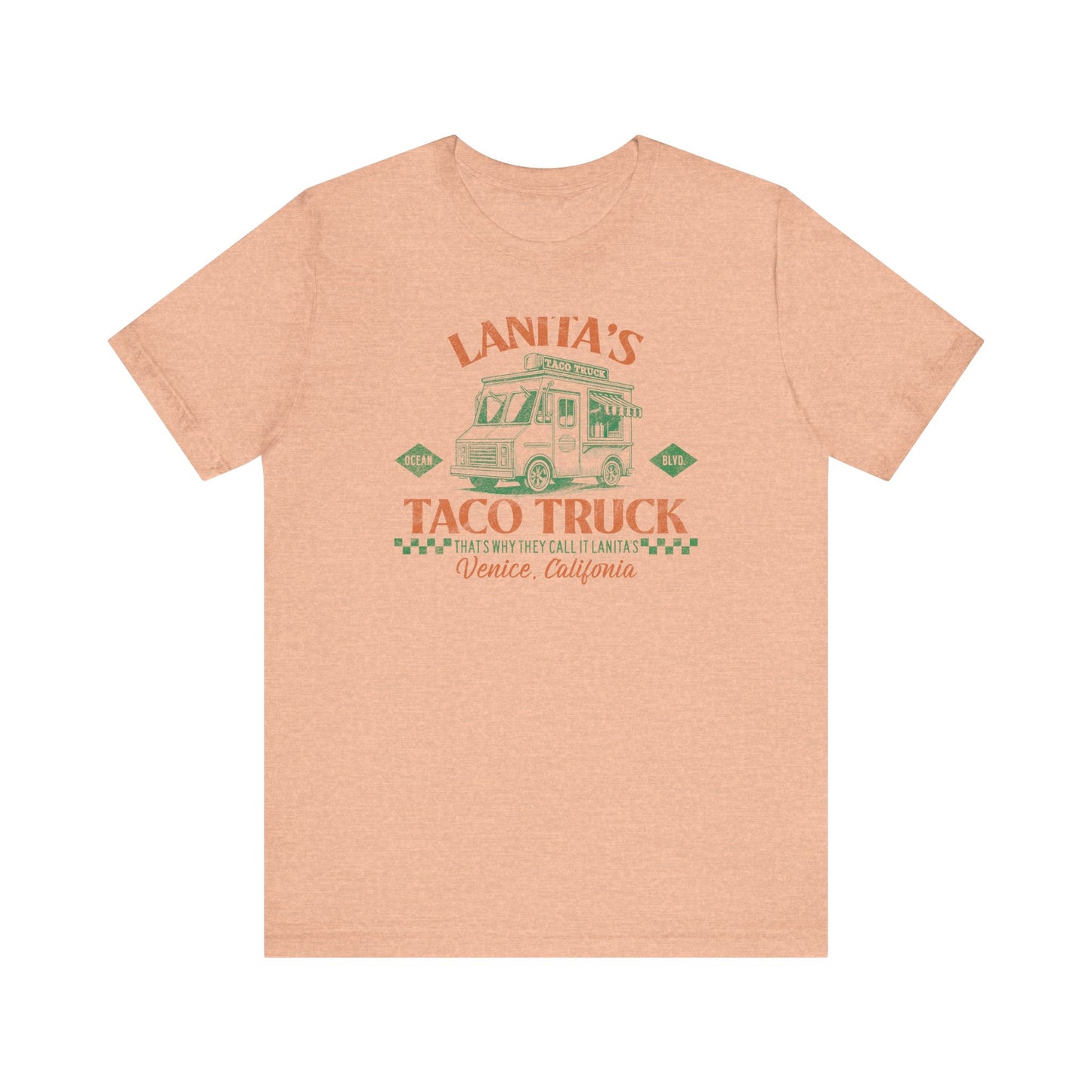 Lanita's Taco Truck Unisex Jersey Short Sleeve Tee
