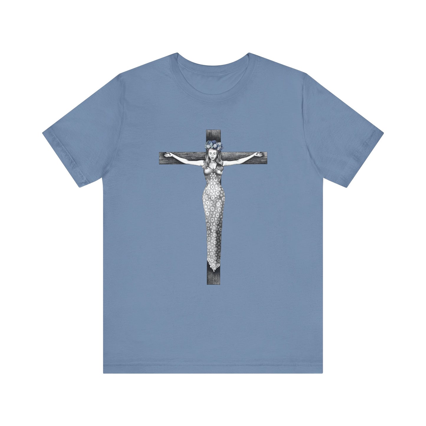 Crucifixion of Lana Unisex Jersey Short Sleeve Tee