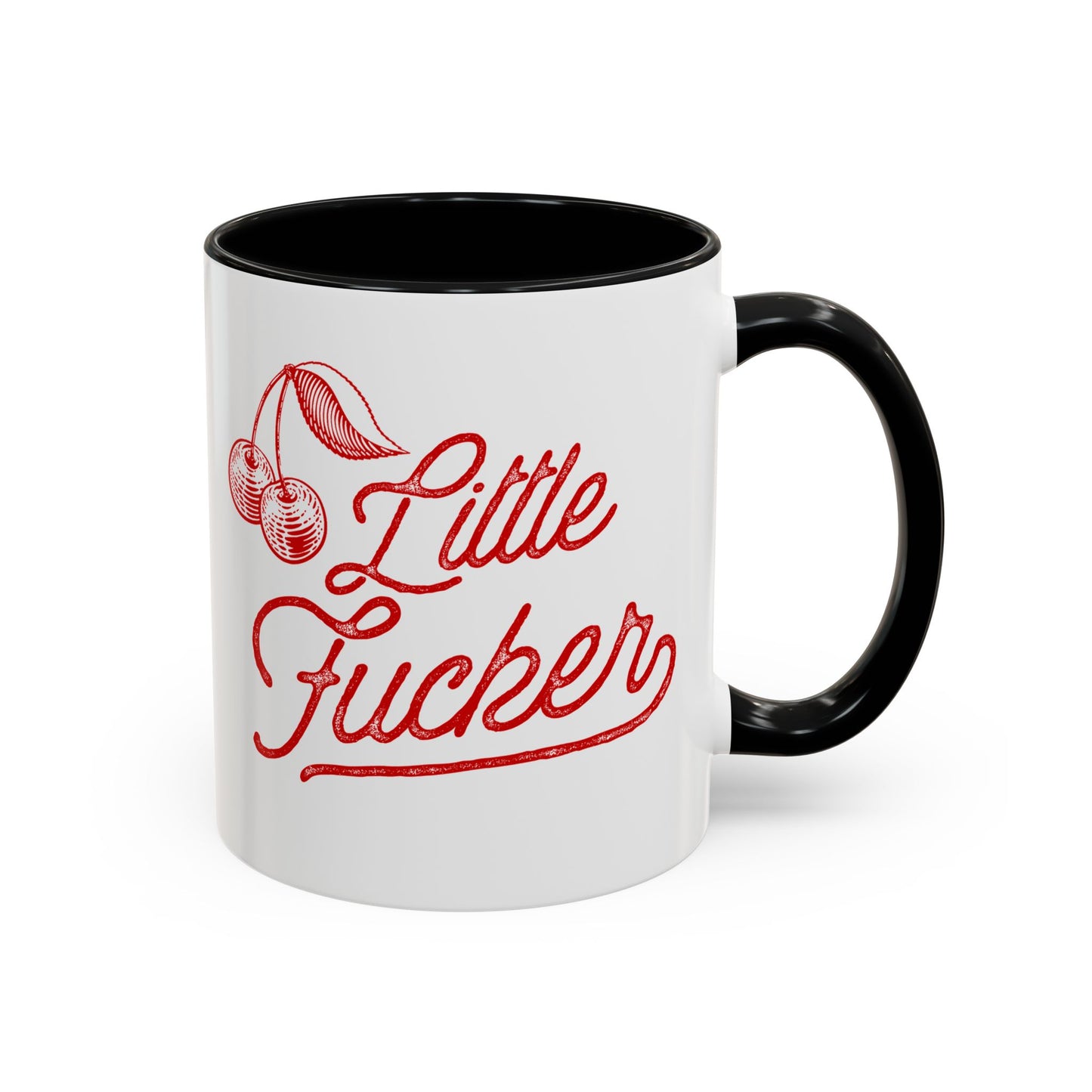 Little Fucker Accent Coffee Mug (11, 15oz)