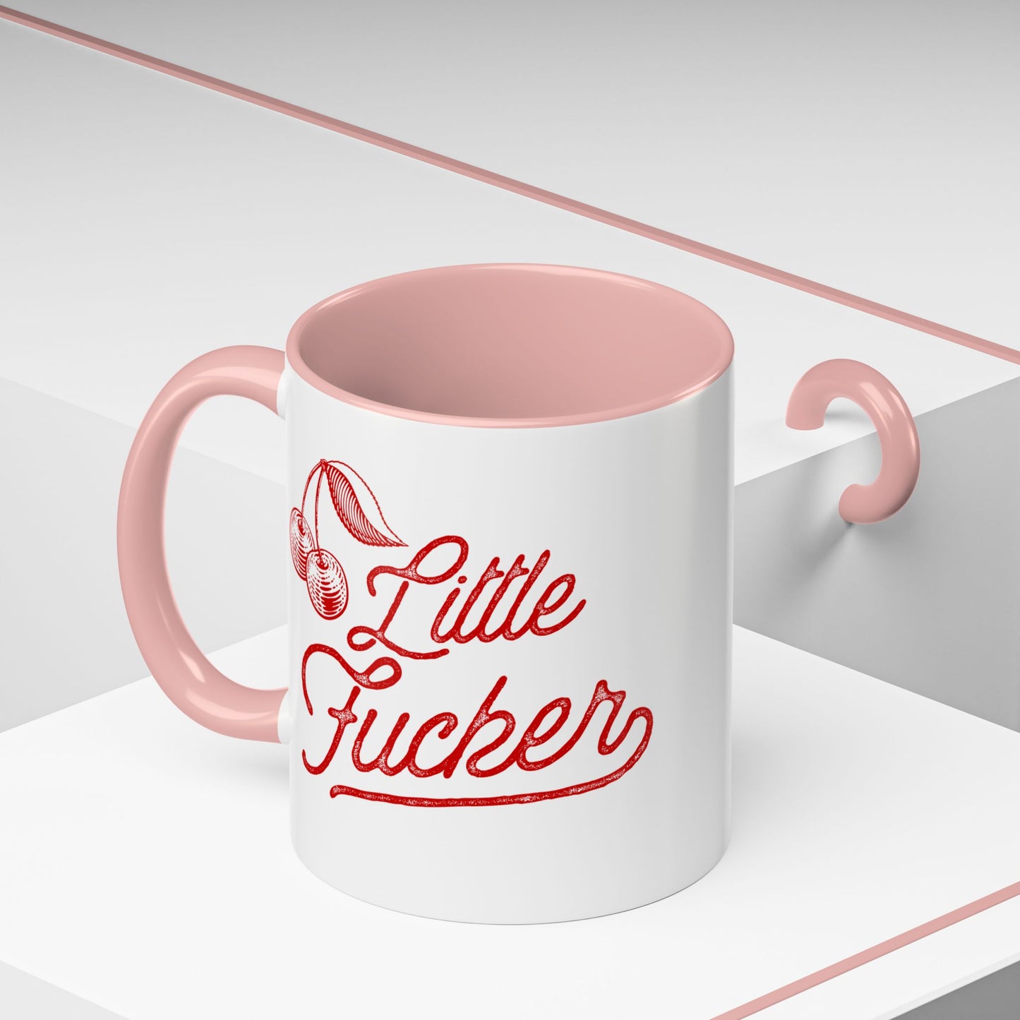 Little Fucker Accent Coffee Mug (11, 15oz)