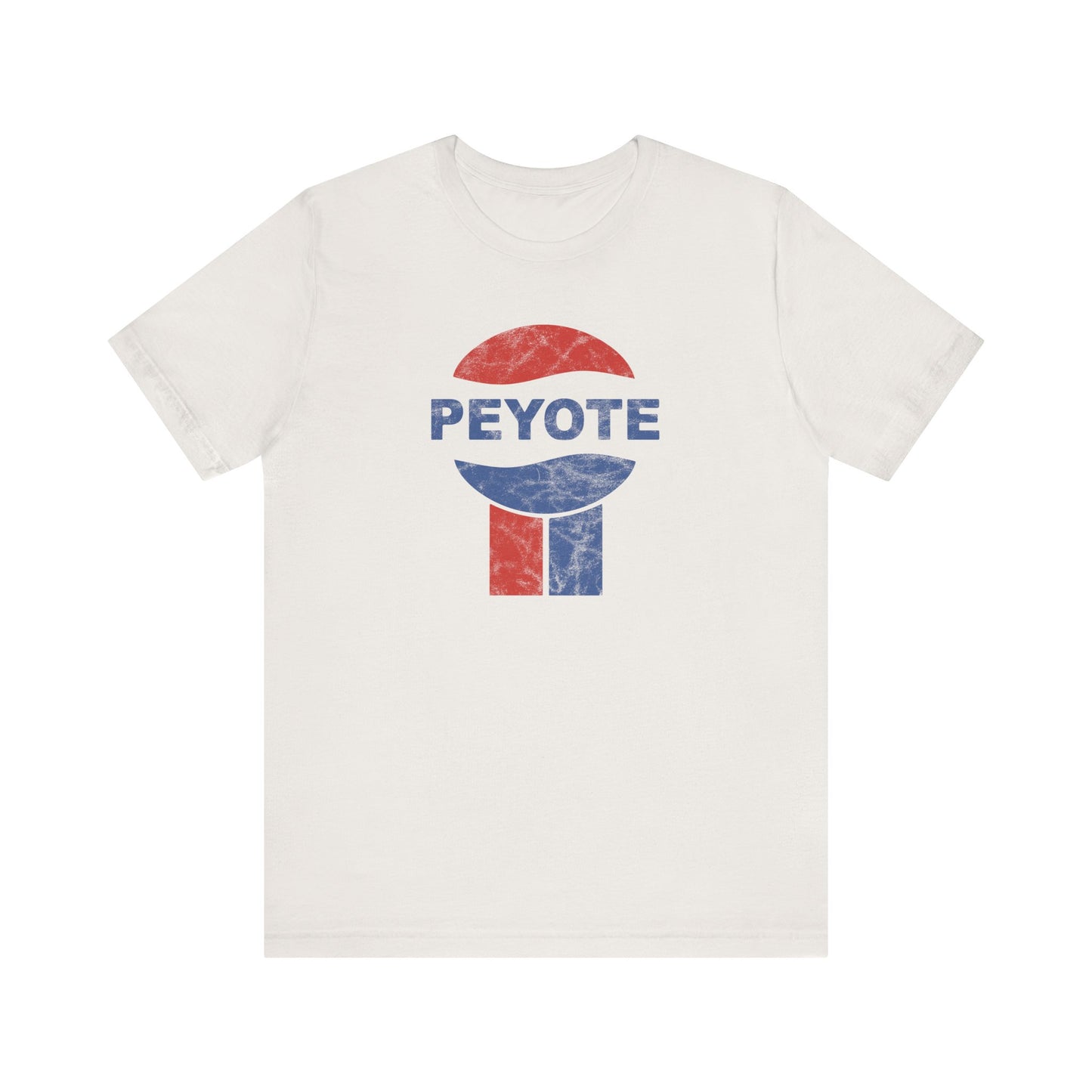 Peyote Vintage Distressed Unisex Jersey Short Sleeve Tee