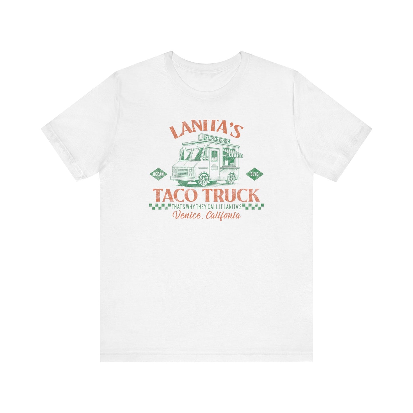 Lanita's Taco Truck Unisex Jersey Short Sleeve Tee