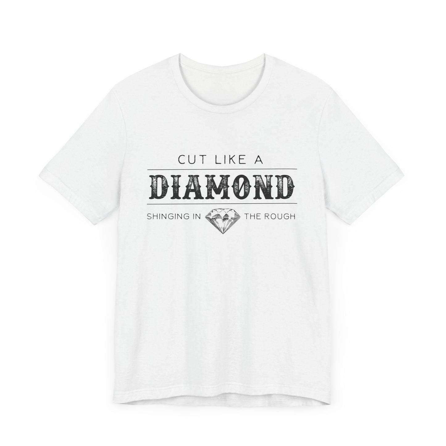 Cut Like A Diamond Unisex Jersey Short Sleeve Tee