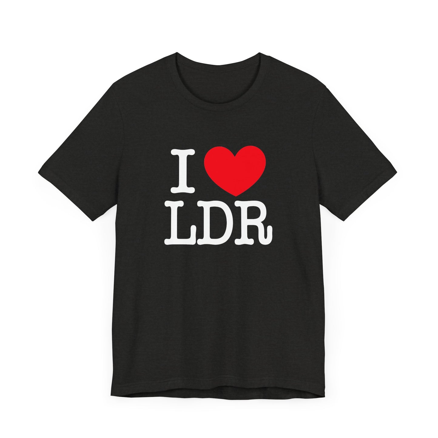 I Heart LDR Unisex Jersey Short Sleeve Tee