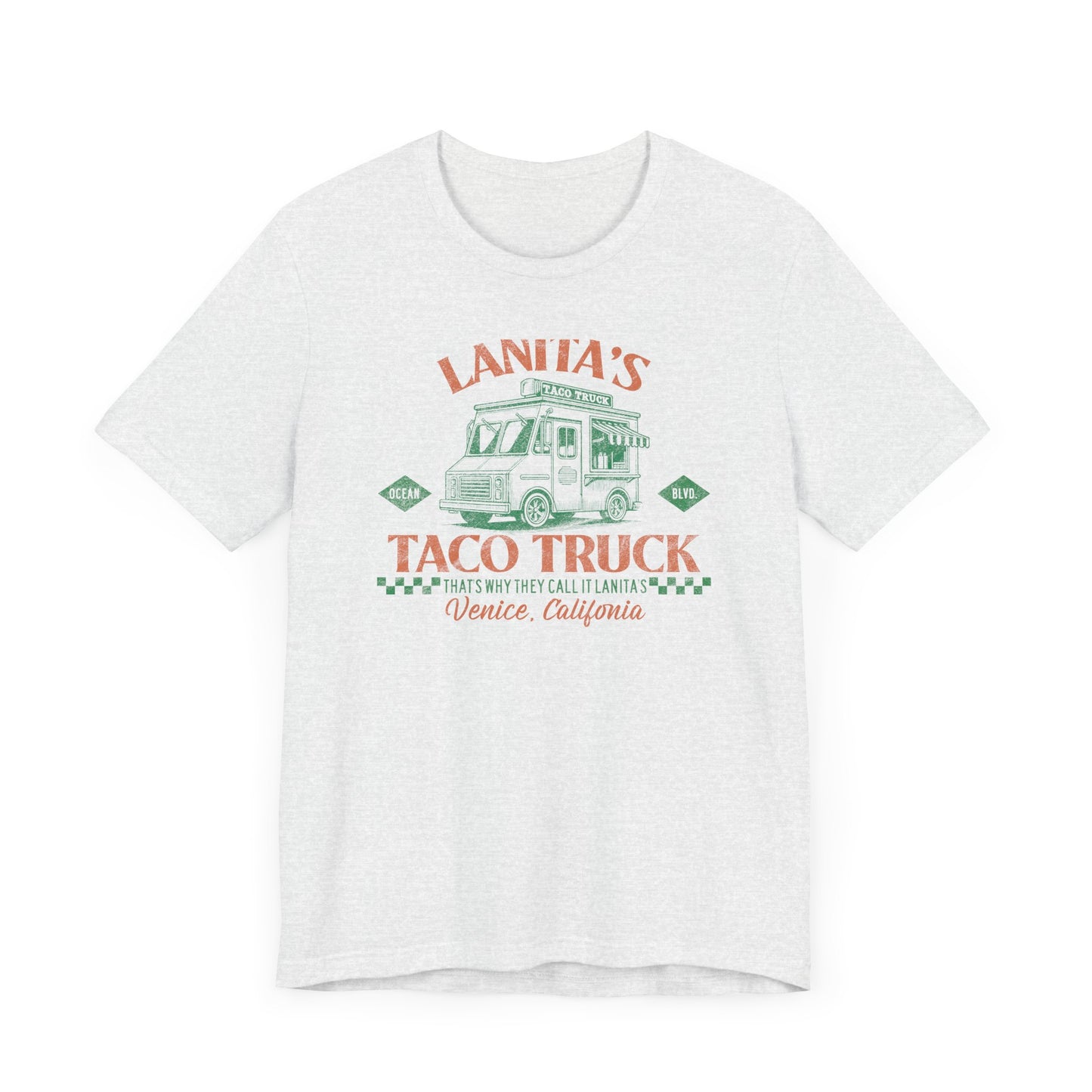 Lanita's Taco Truck Unisex Jersey Short Sleeve Tee