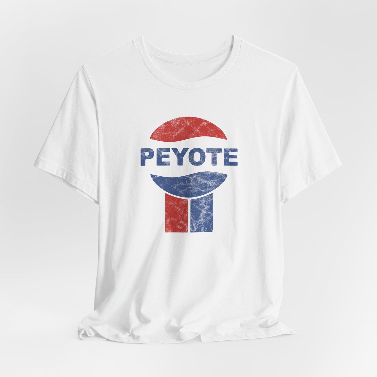 Peyote Vintage Distressed Unisex Jersey Short Sleeve Tee