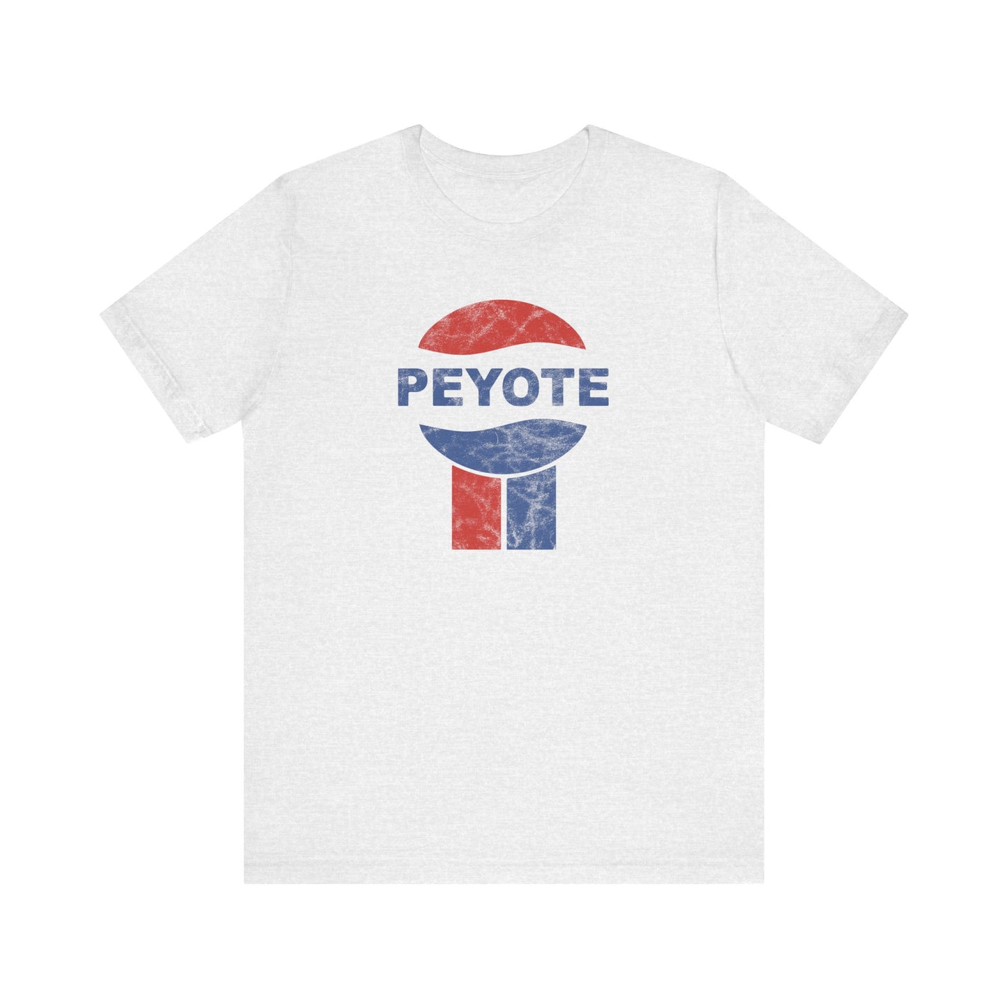 Peyote Vintage Distressed Unisex Jersey Short Sleeve Tee