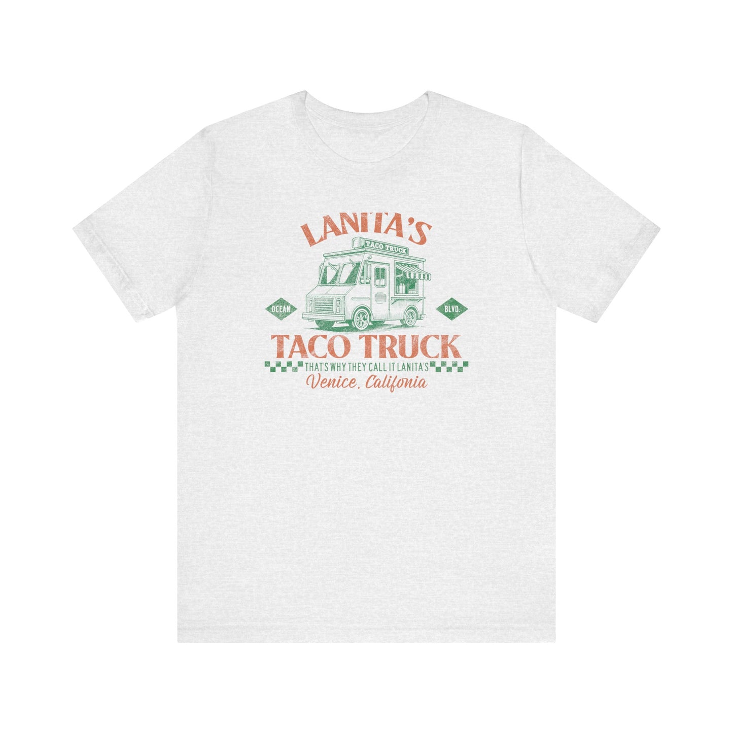 Lanita's Taco Truck Unisex Jersey Short Sleeve Tee