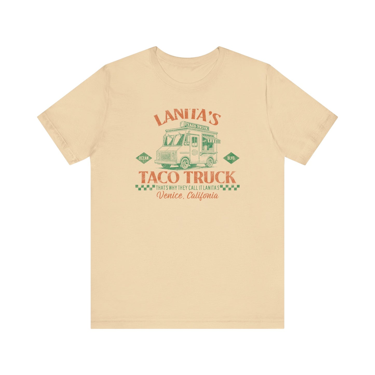 Lanita's Taco Truck Unisex Jersey Short Sleeve Tee