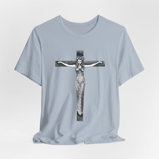 Crucifixion of Lana Unisex Jersey Short Sleeve Tee