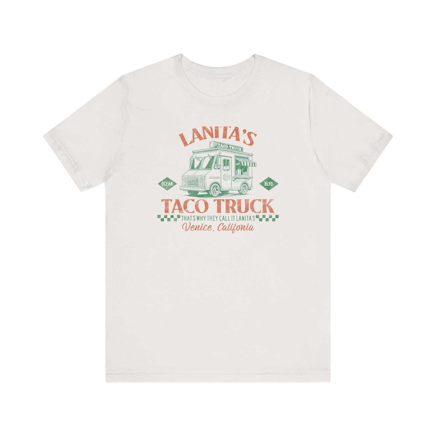 Lanita's Taco Truck Unisex Jersey Short Sleeve Tee