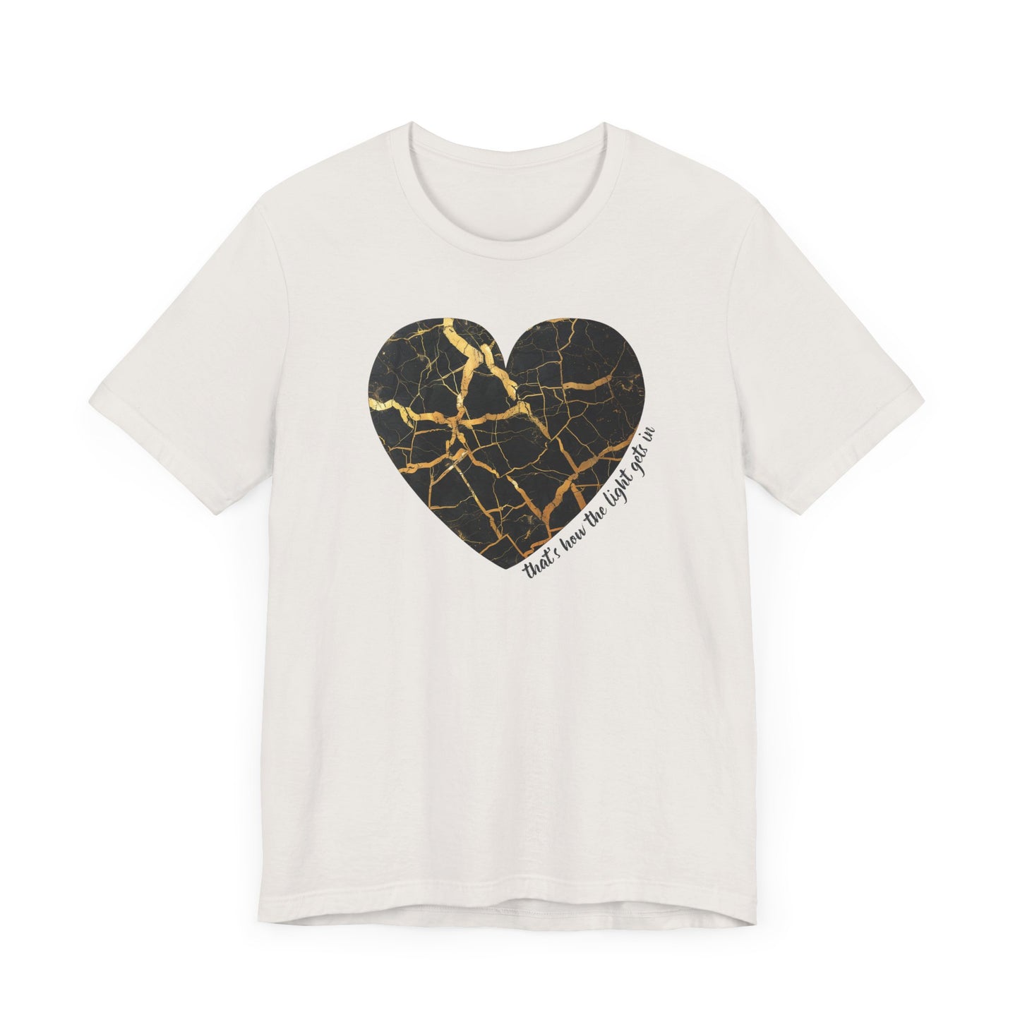 Kintsugi LDR Heart Unisex Jersey Short Sleeve Tee