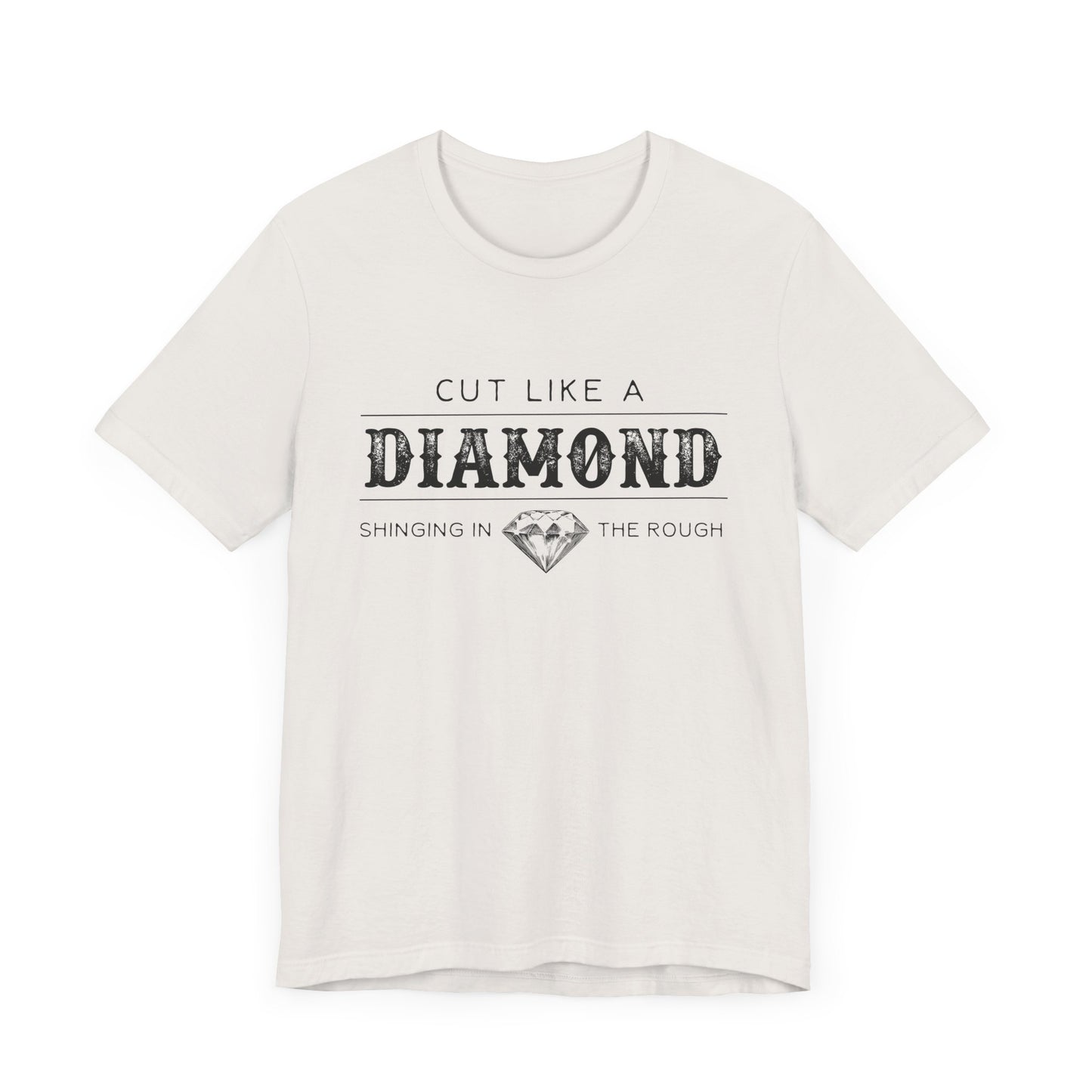 Cut Like A Diamond Unisex Jersey Short Sleeve Tee
