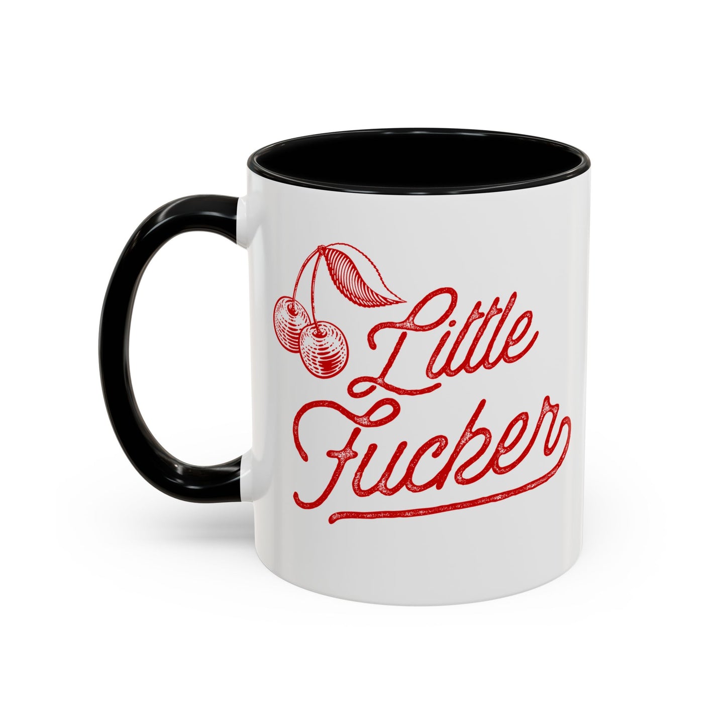 Little Fucker Accent Coffee Mug (11, 15oz)