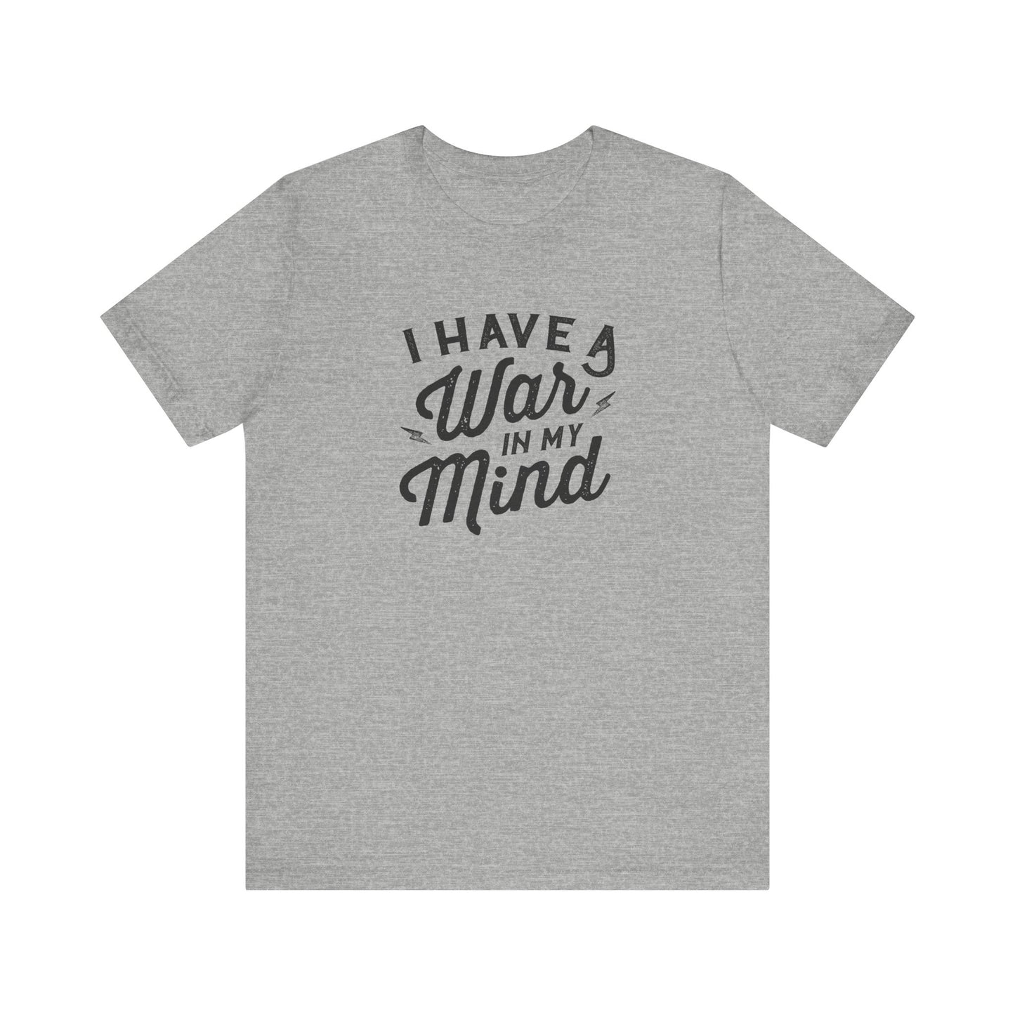 I Have a War in My Mind Unisex Jersey Short Sleeve Tee
