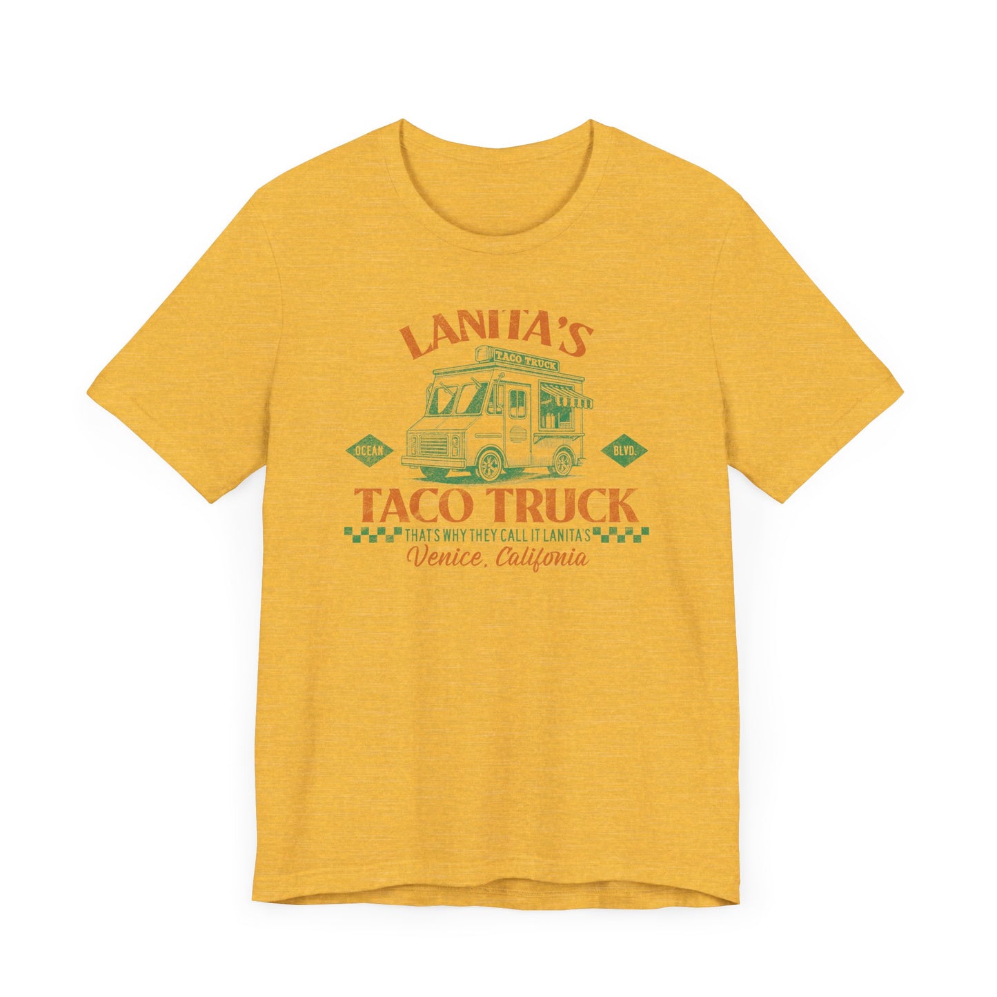 Lanita's Taco Truck Unisex Jersey Short Sleeve Tee