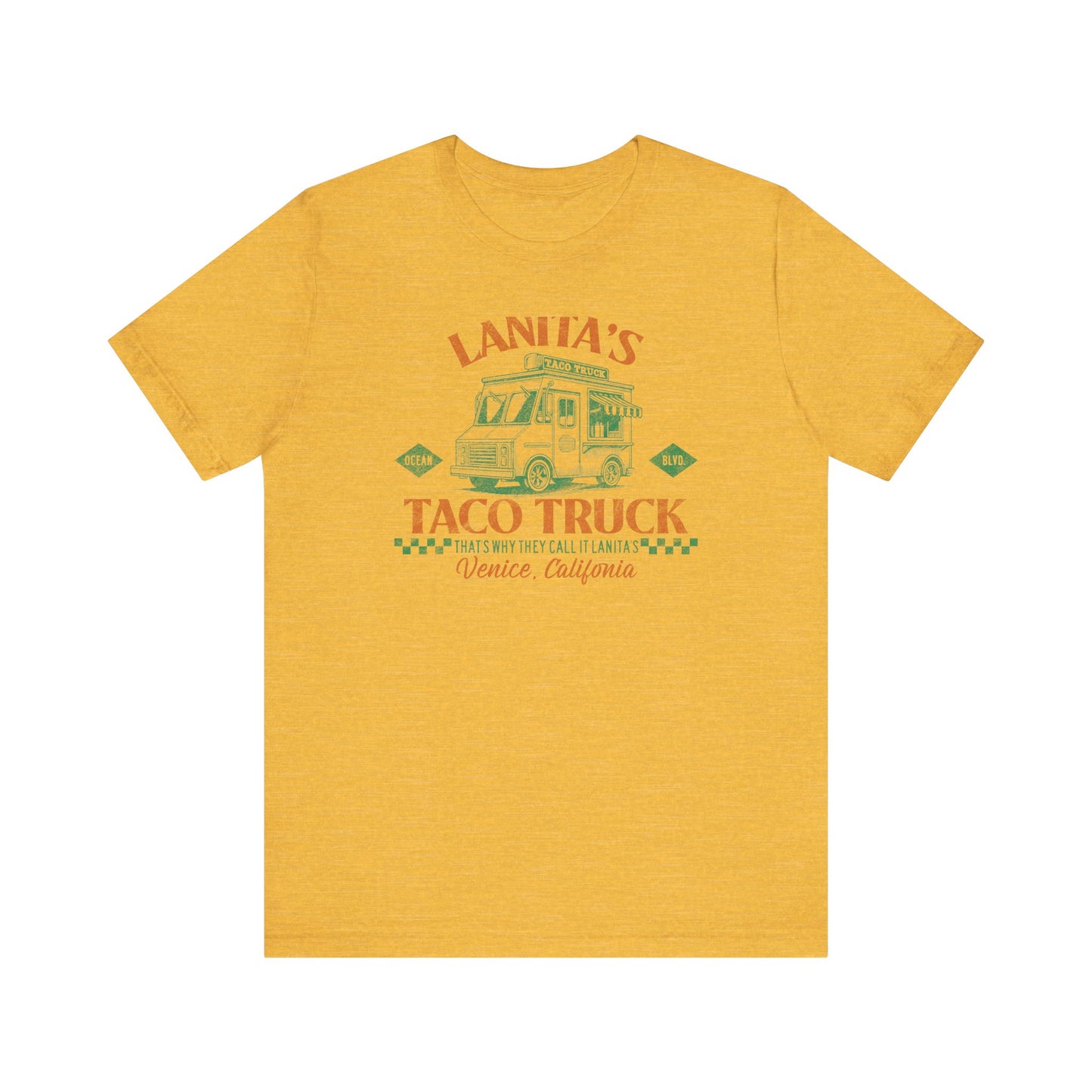 Lanita's Taco Truck Unisex Jersey Short Sleeve Tee