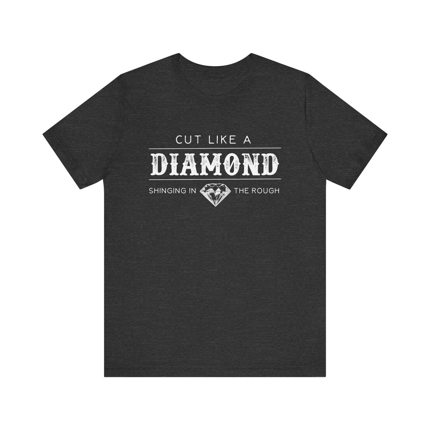 Cut Like A Diamond Unisex Jersey Short Sleeve Tee
