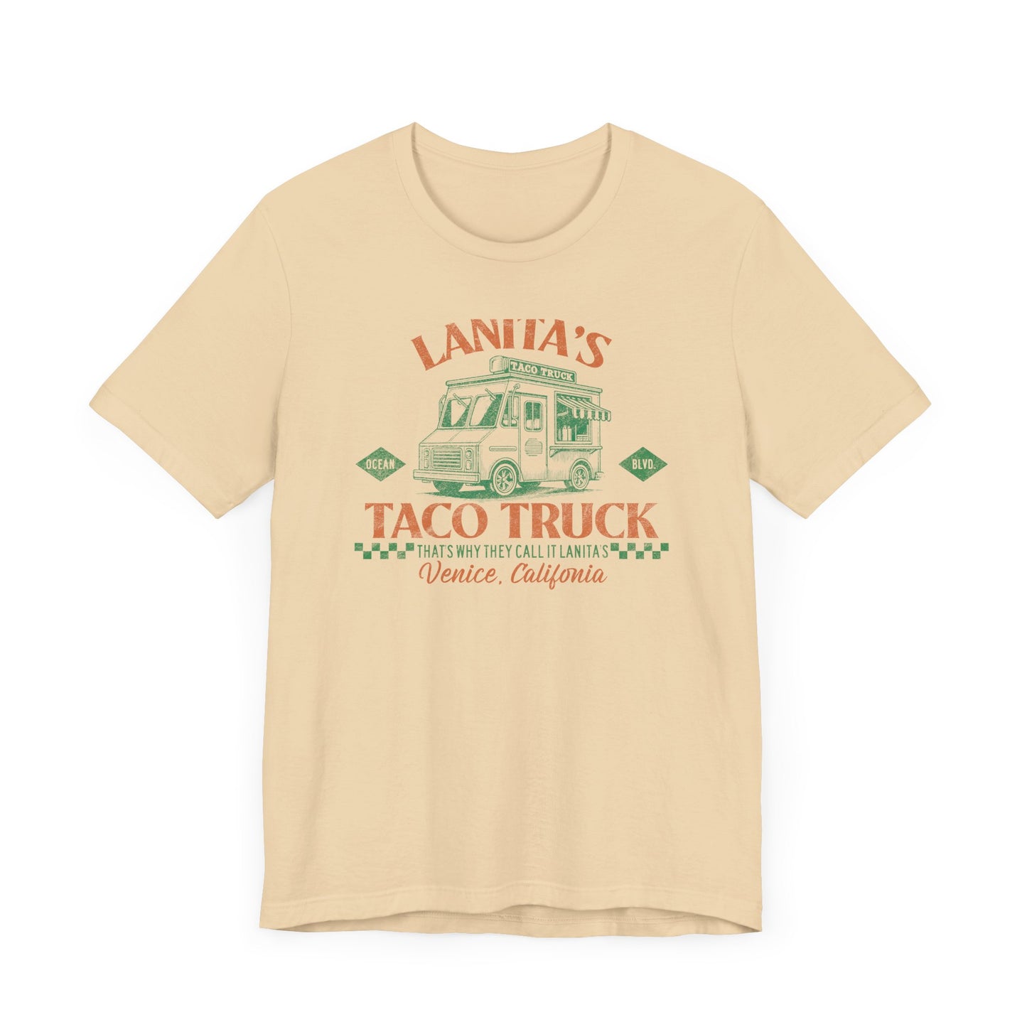 Lanita's Taco Truck Unisex Jersey Short Sleeve Tee