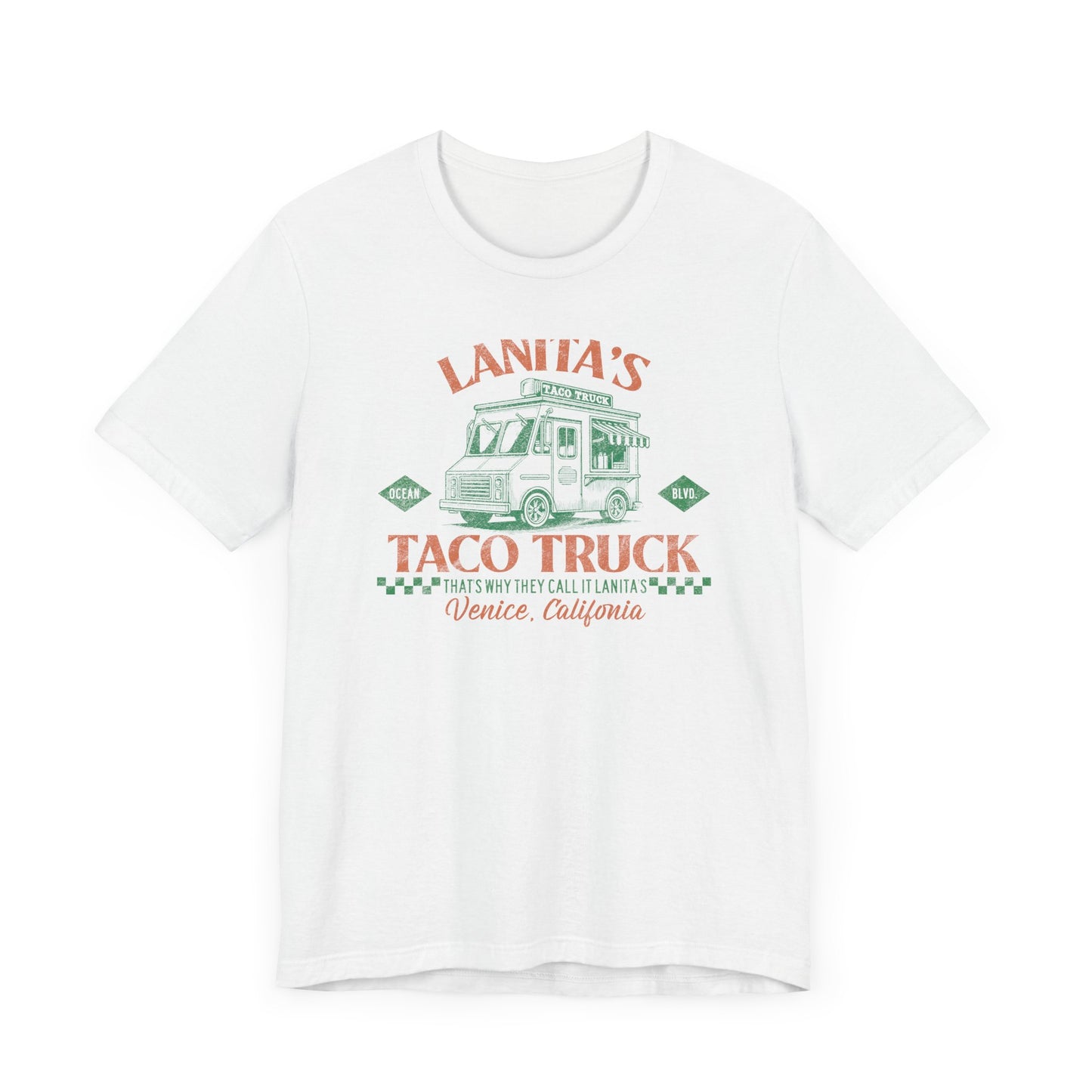Lanita's Taco Truck Unisex Jersey Short Sleeve Tee