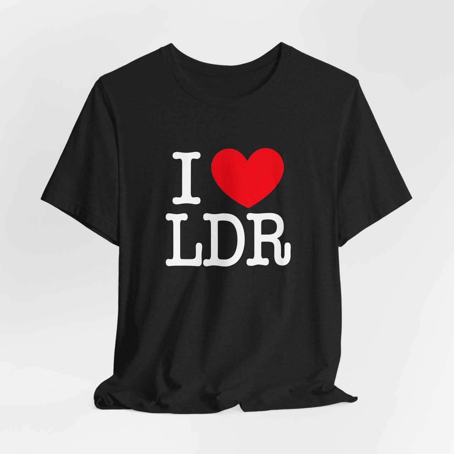 I Heart LDR Unisex Jersey Short Sleeve Tee