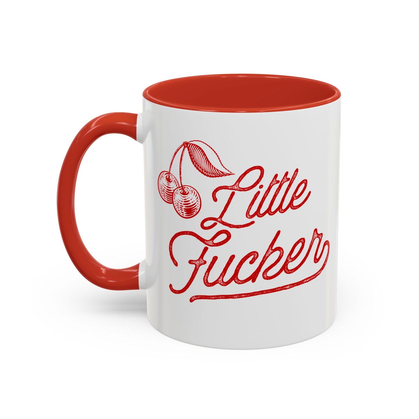 Little Fucker Accent Coffee Mug (11, 15oz)