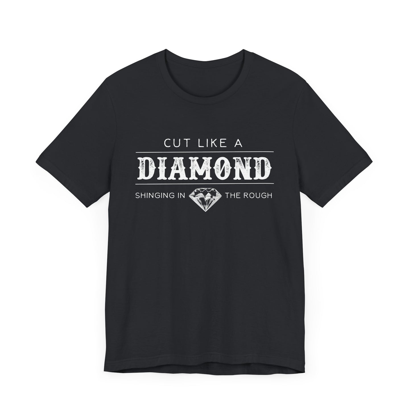 Cut Like A Diamond Unisex Jersey Short Sleeve Tee