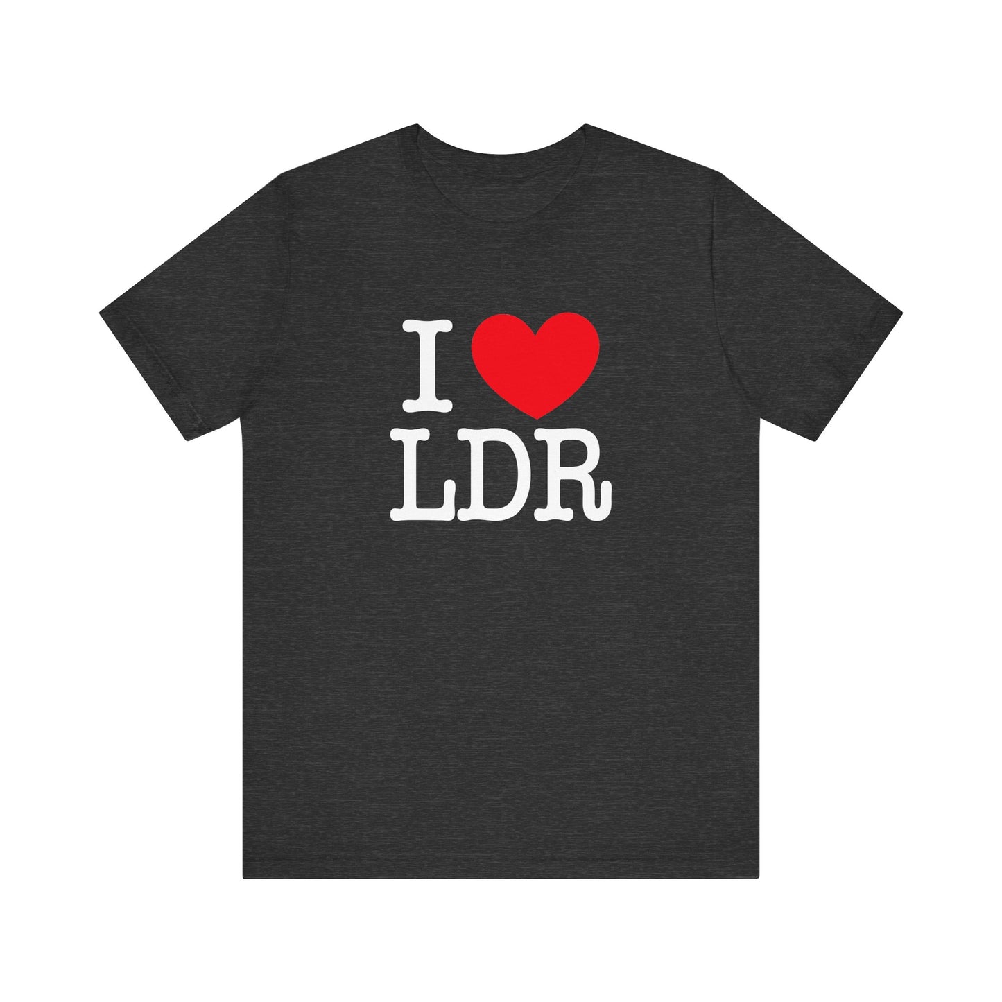 I Heart LDR Unisex Jersey Short Sleeve Tee