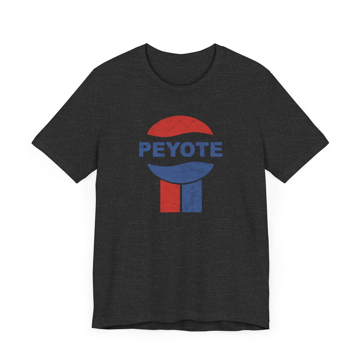 Peyote Vintage Distressed Unisex Jersey Short Sleeve Tee
