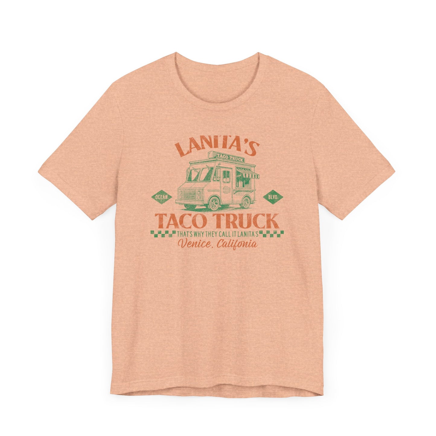 Lanita's Taco Truck Unisex Jersey Short Sleeve Tee