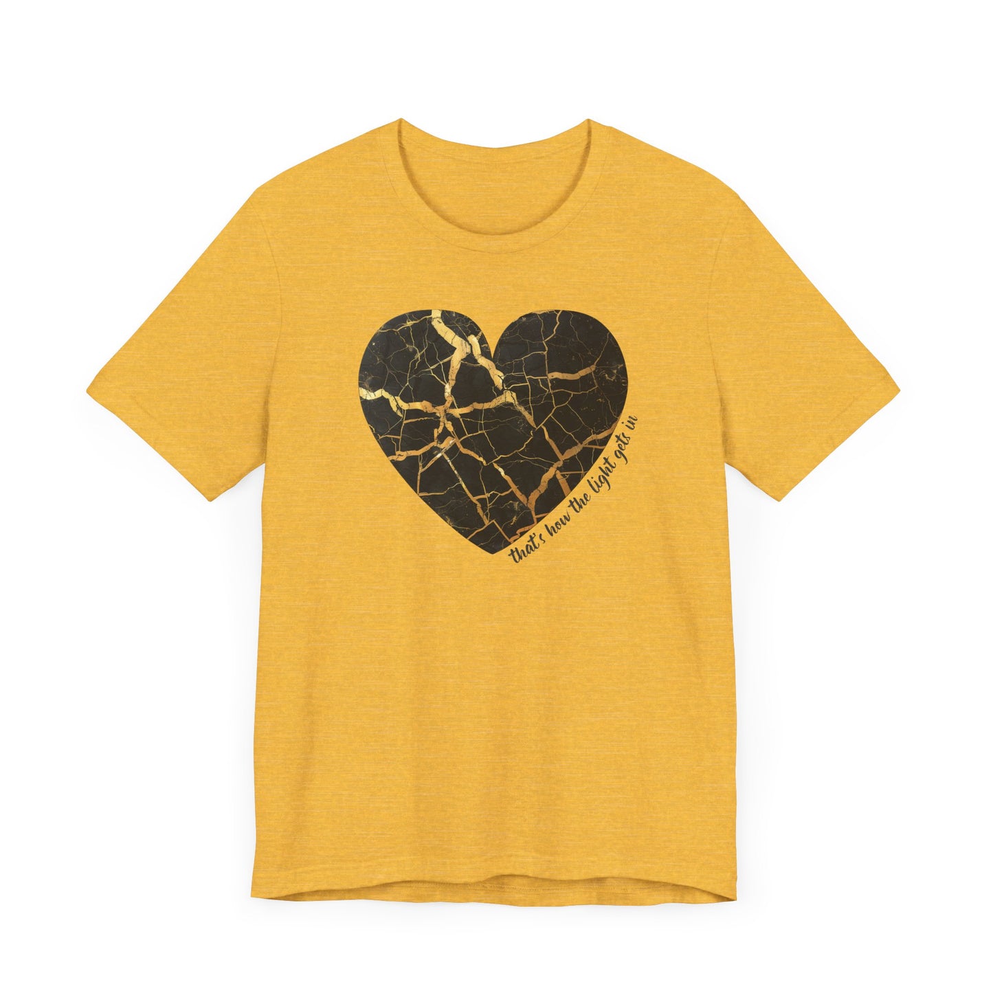 Kintsugi LDR Heart Unisex Jersey Short Sleeve Tee