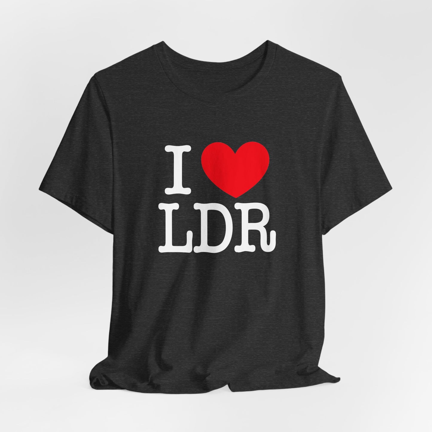 I Heart LDR Unisex Jersey Short Sleeve Tee