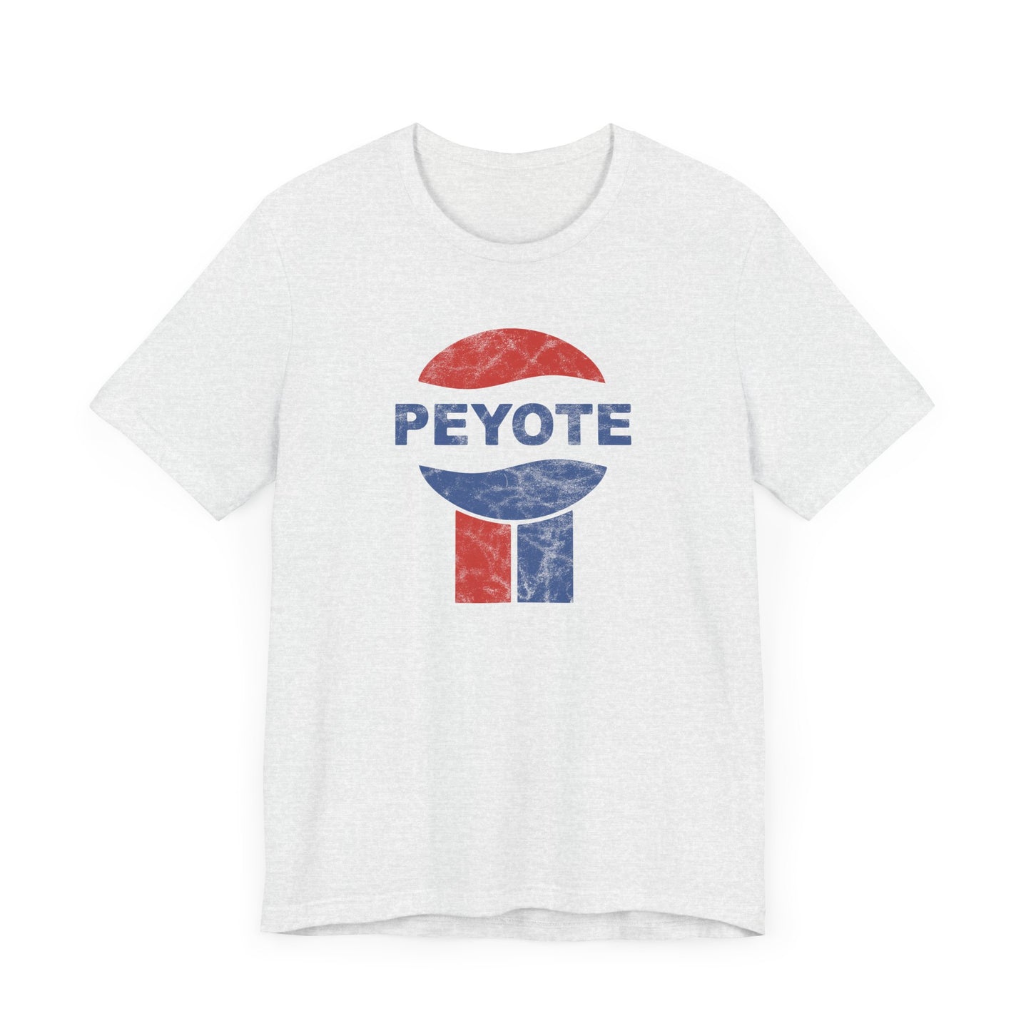 Peyote Vintage Distressed Unisex Jersey Short Sleeve Tee