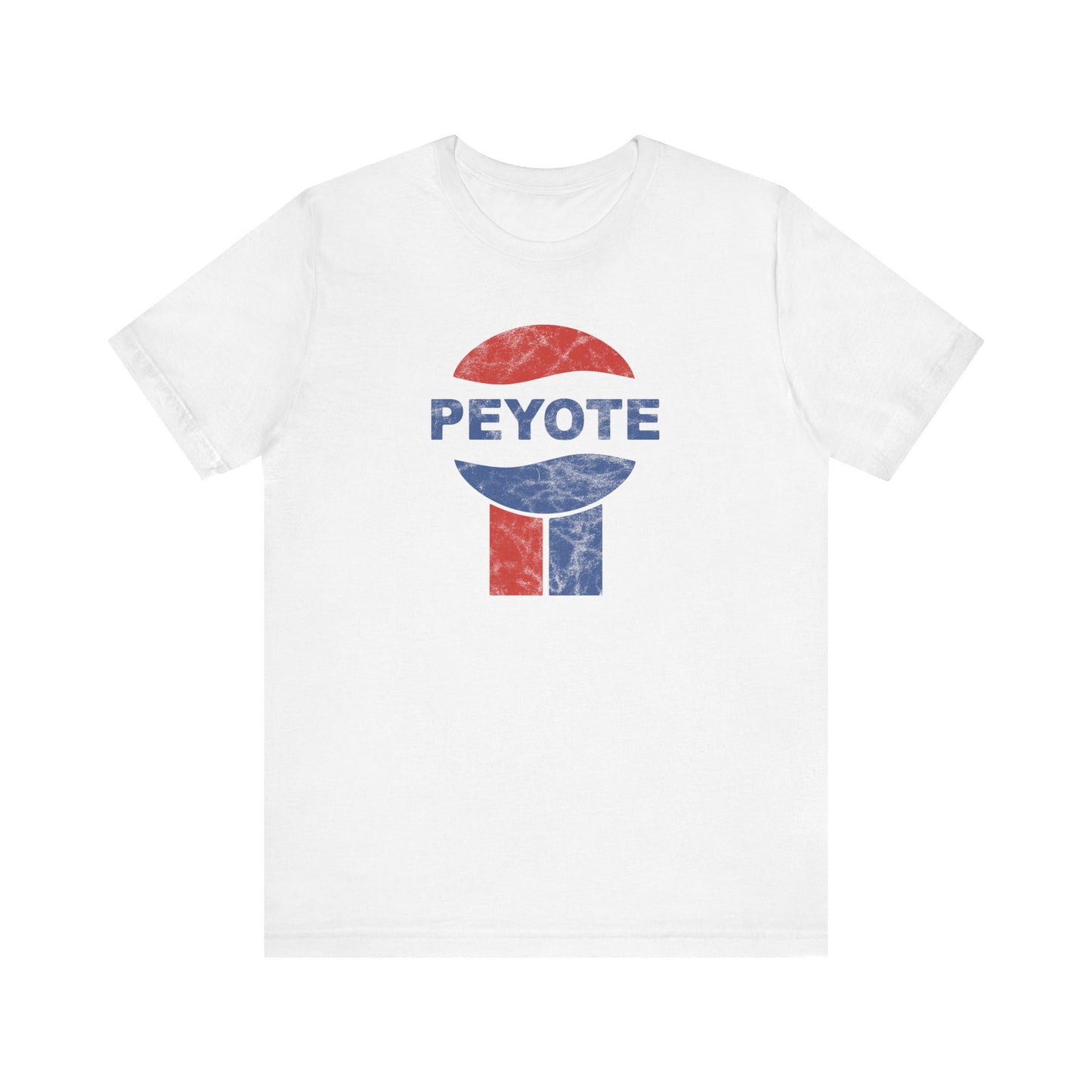 Peyote Vintage Distressed Unisex Jersey Short Sleeve Tee