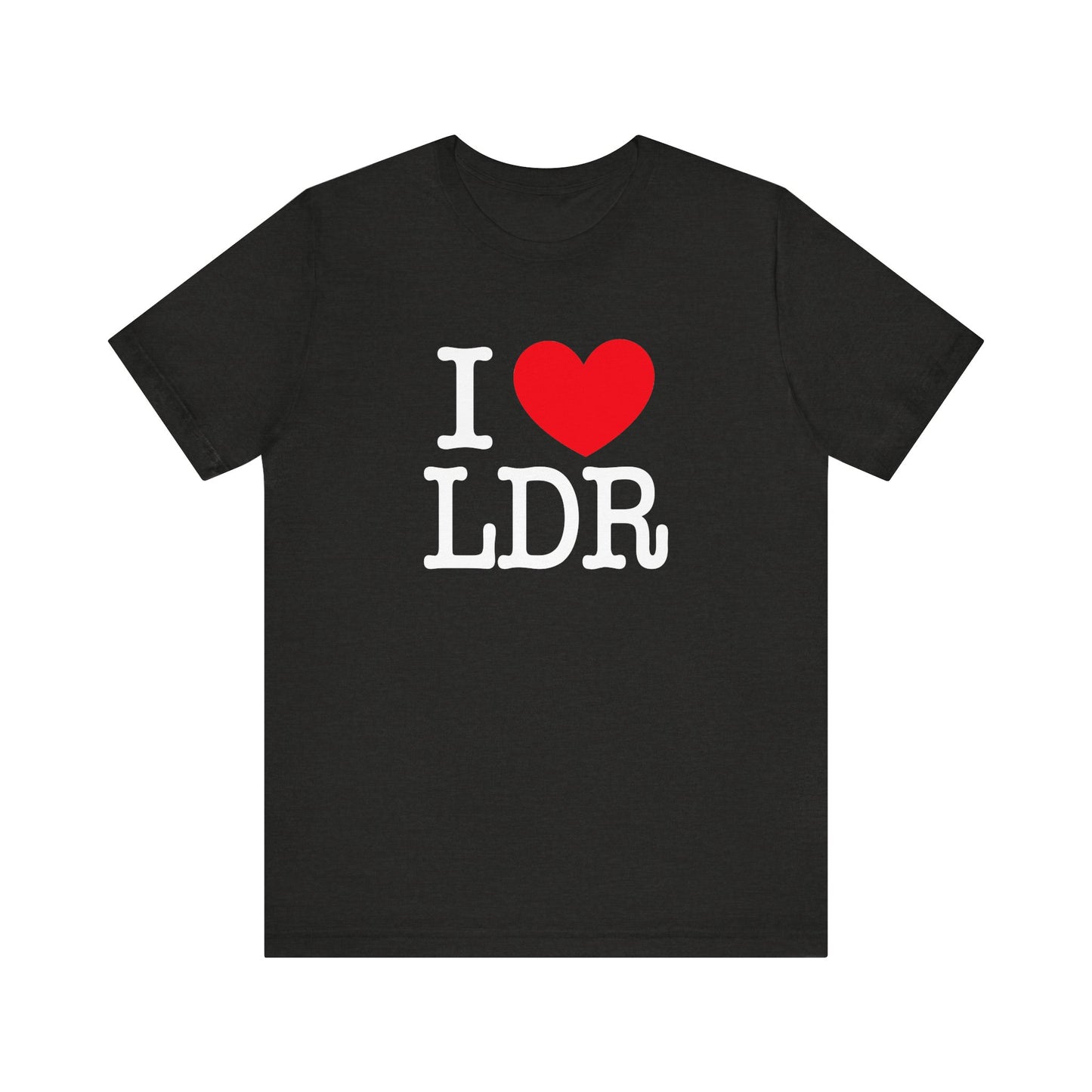 I Heart LDR Unisex Jersey Short Sleeve Tee