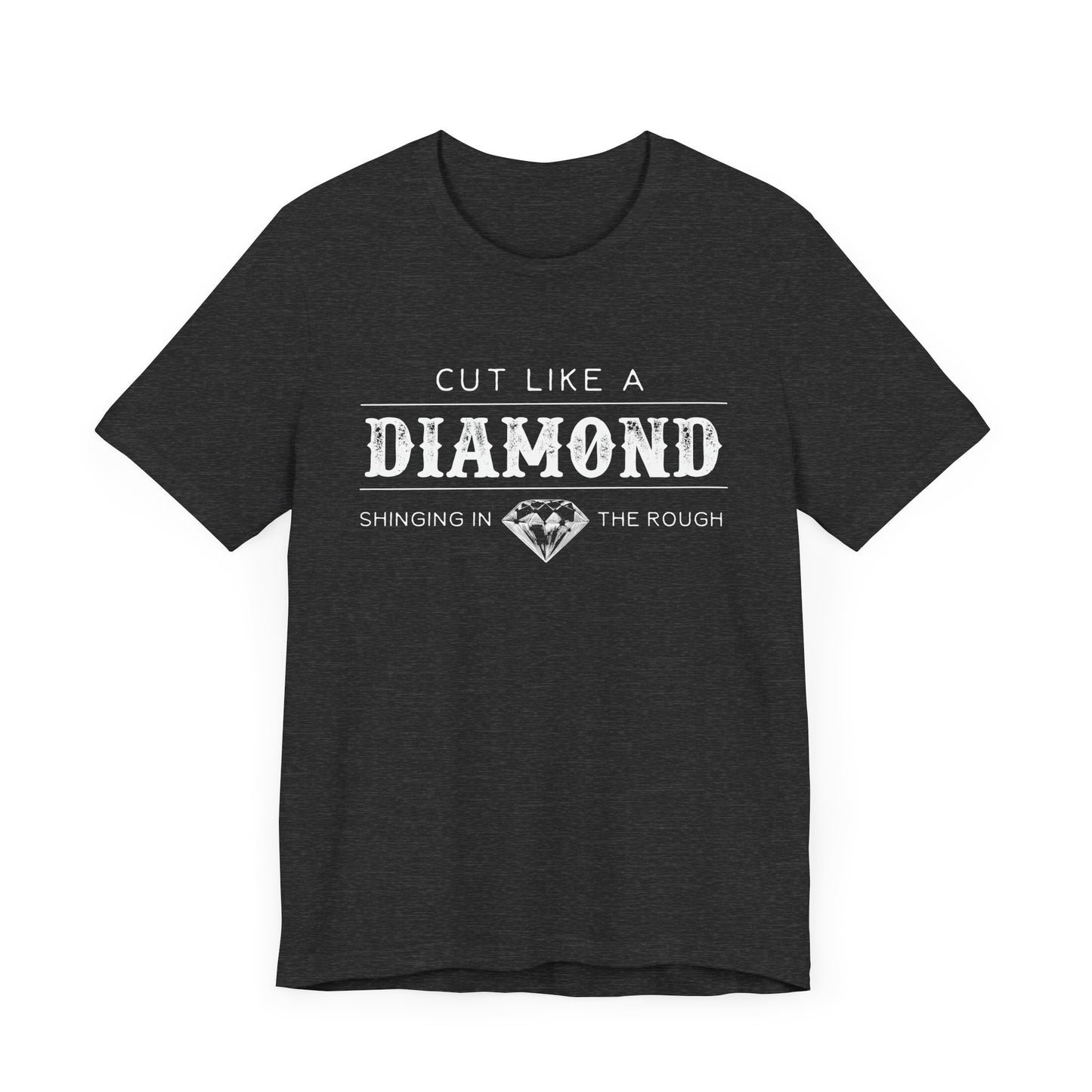 Cut Like A Diamond Unisex Jersey Short Sleeve Tee
