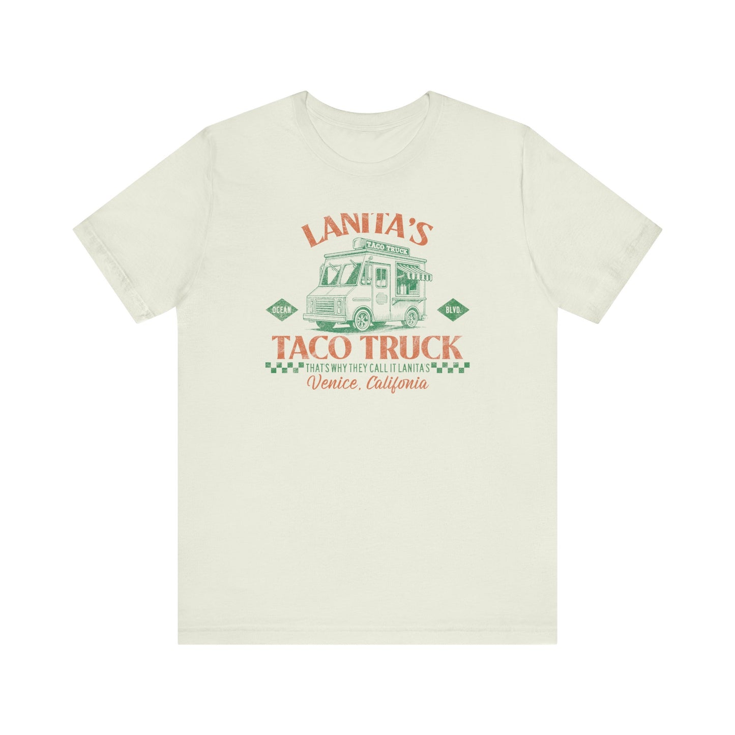 Lanita's Taco Truck Unisex Jersey Short Sleeve Tee