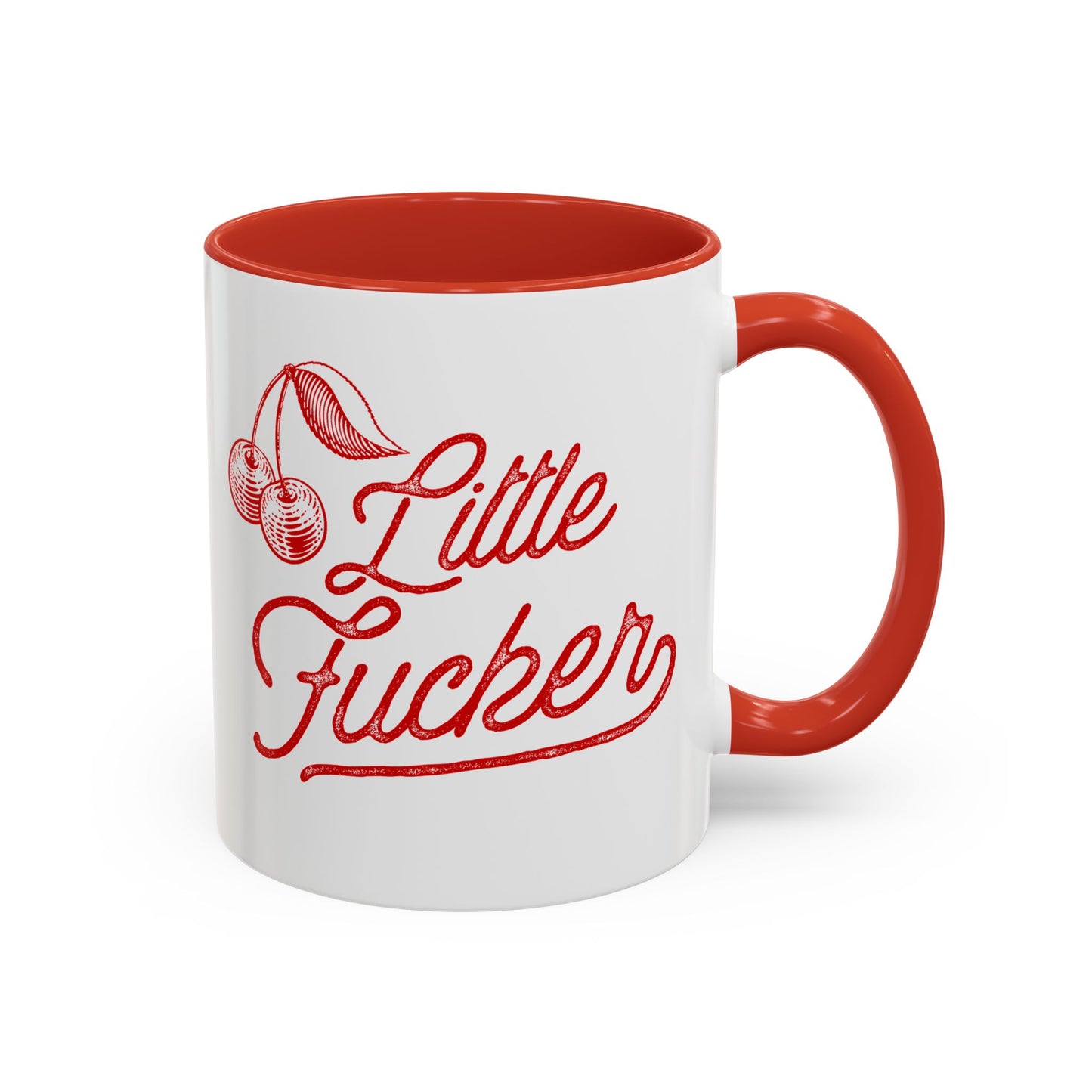 Little Fucker Accent Coffee Mug (11, 15oz)