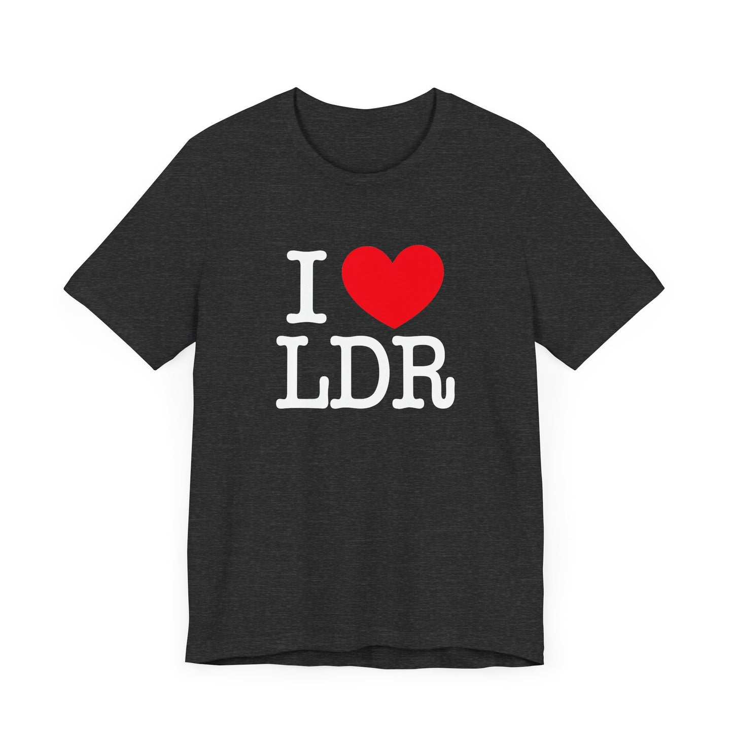 I Heart LDR Unisex Jersey Short Sleeve Tee