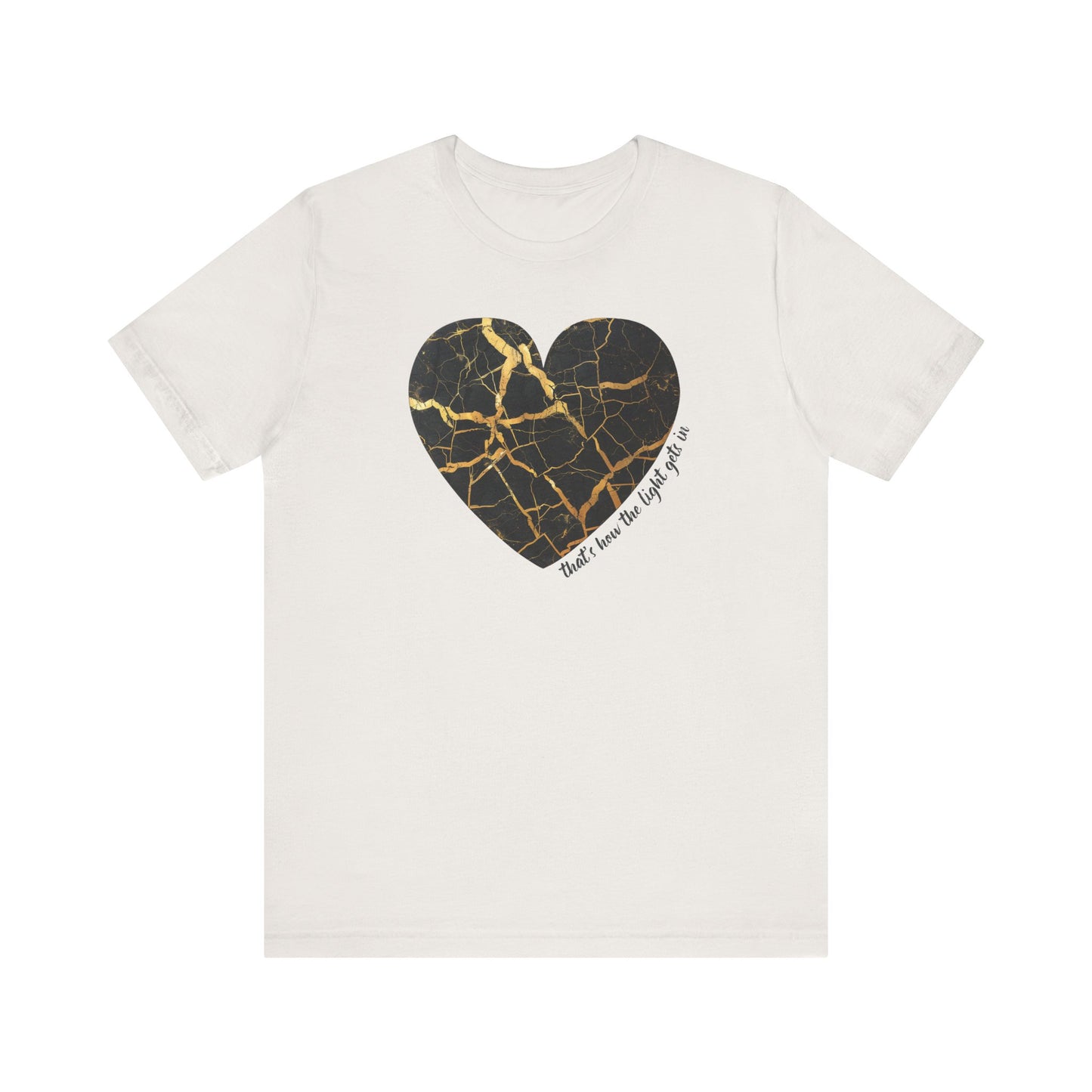 Kintsugi LDR Heart Unisex Jersey Short Sleeve Tee