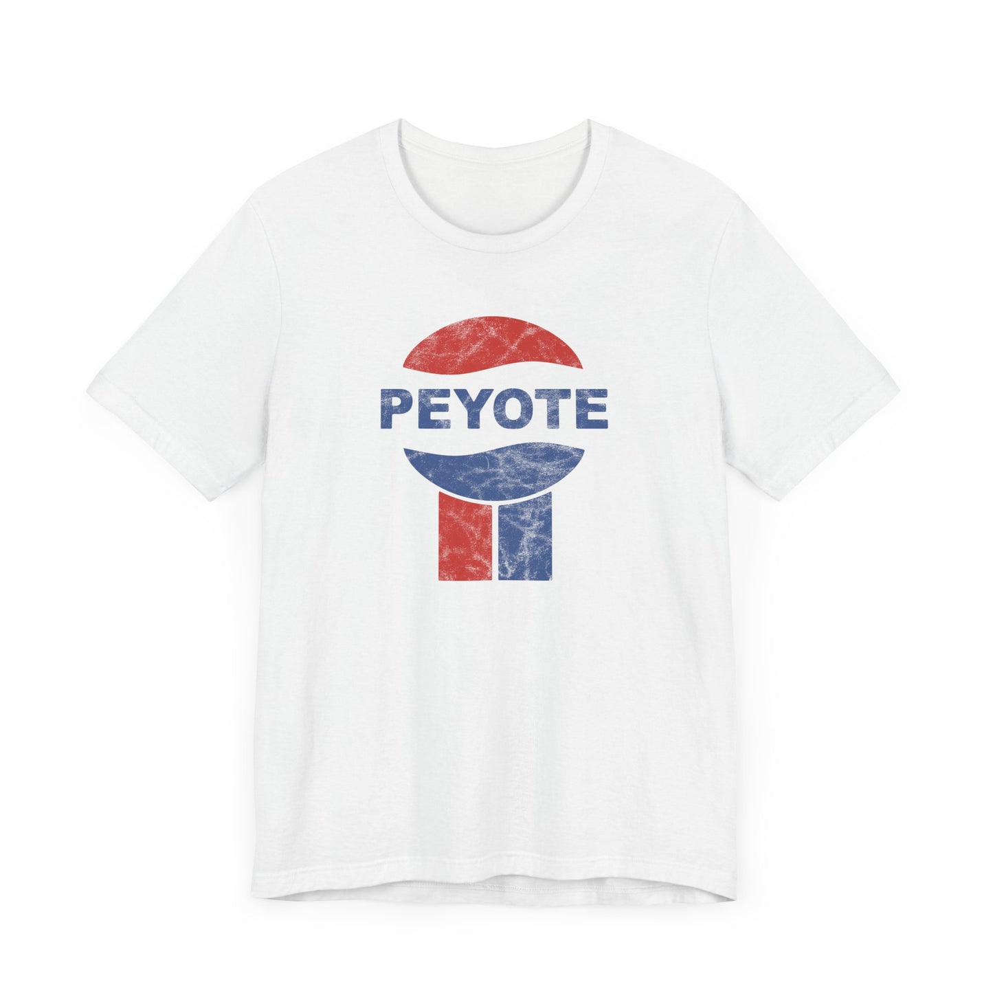 Peyote Vintage Distressed Unisex Jersey Short Sleeve Tee