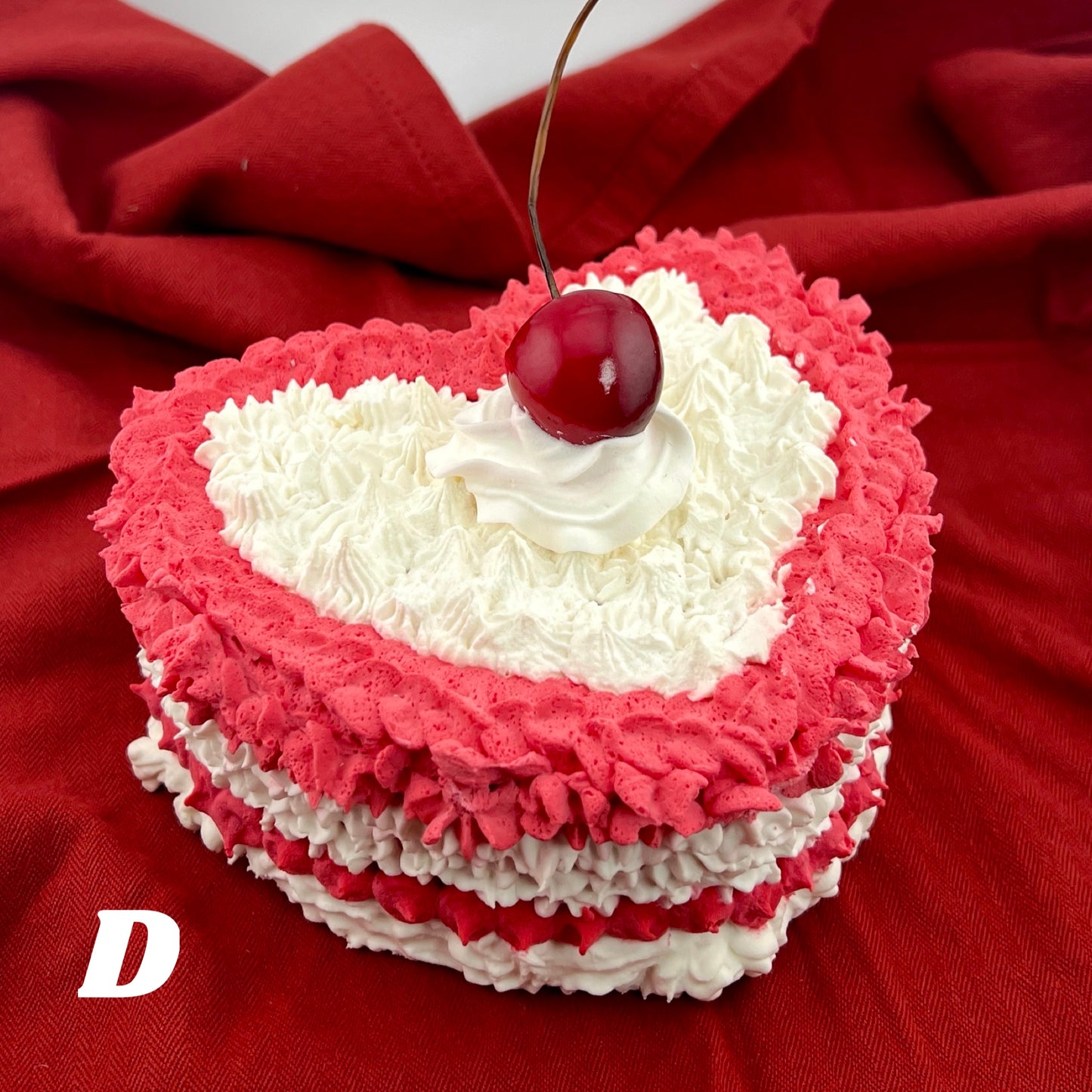 LDR Inspired Heart Shaped Cake Jewelry Box