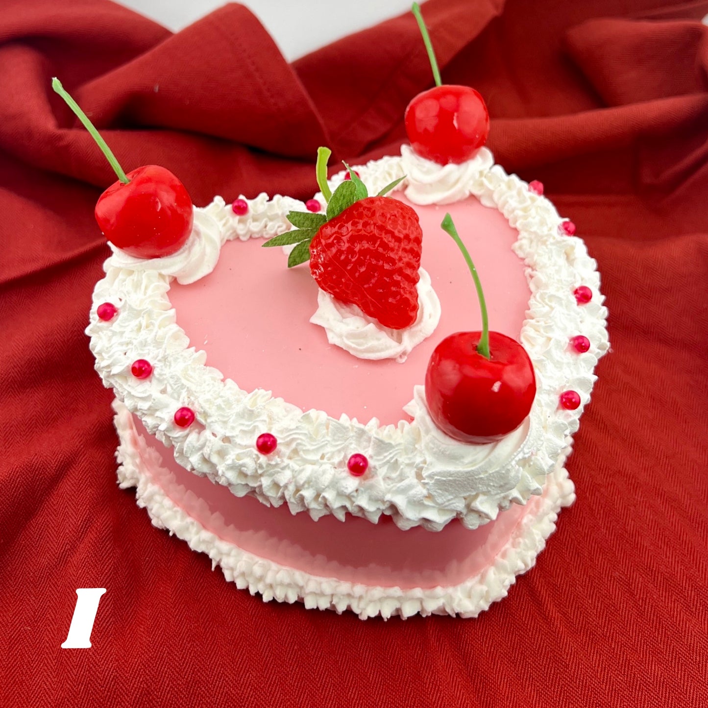LDR Inspired Heart Shaped Cake Jewelry Box