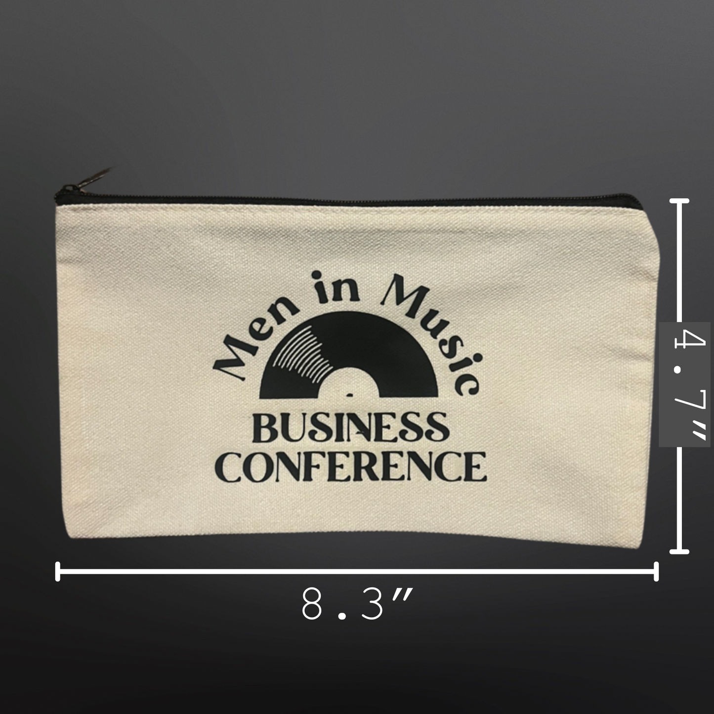 One Off: Men in Music Business Conference Zipper Pouch