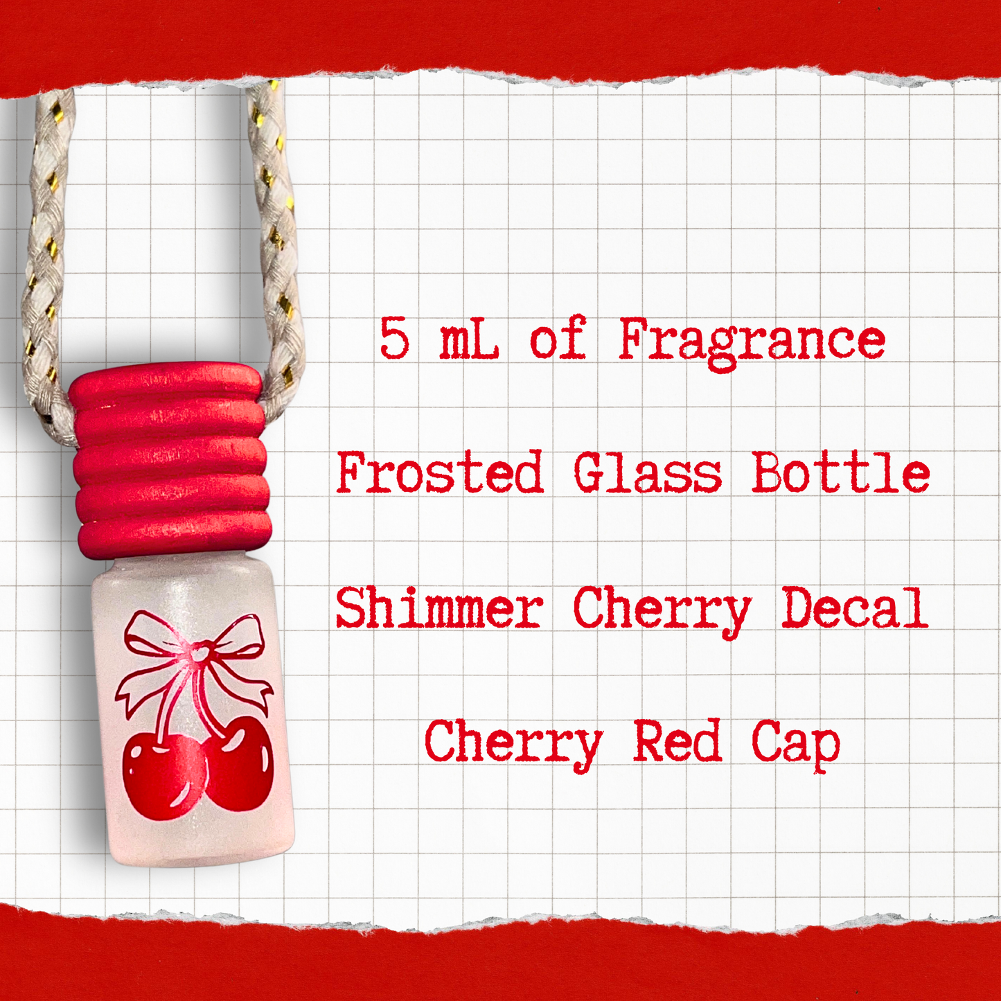 Cherry Scented Car Diffuser