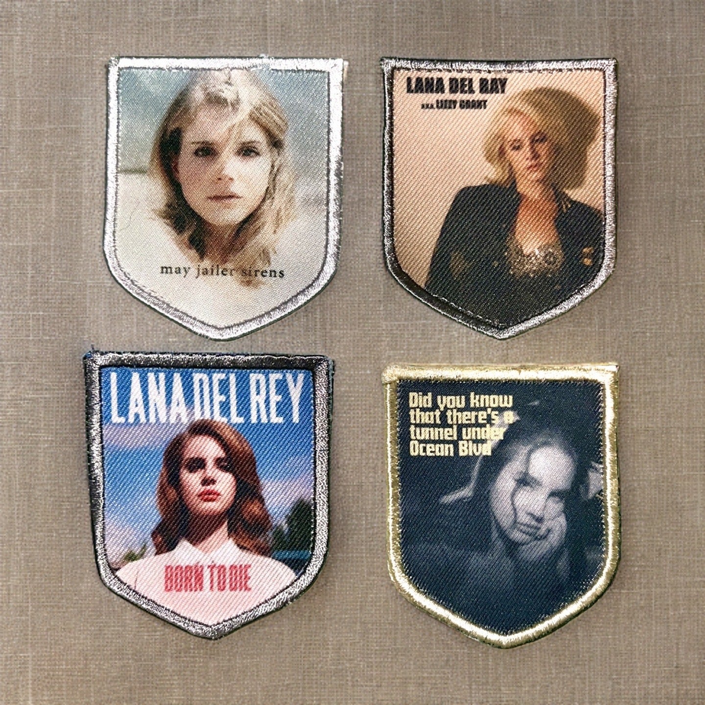 One-Off: Lana Del Rey Album Racing Jacket Patches
