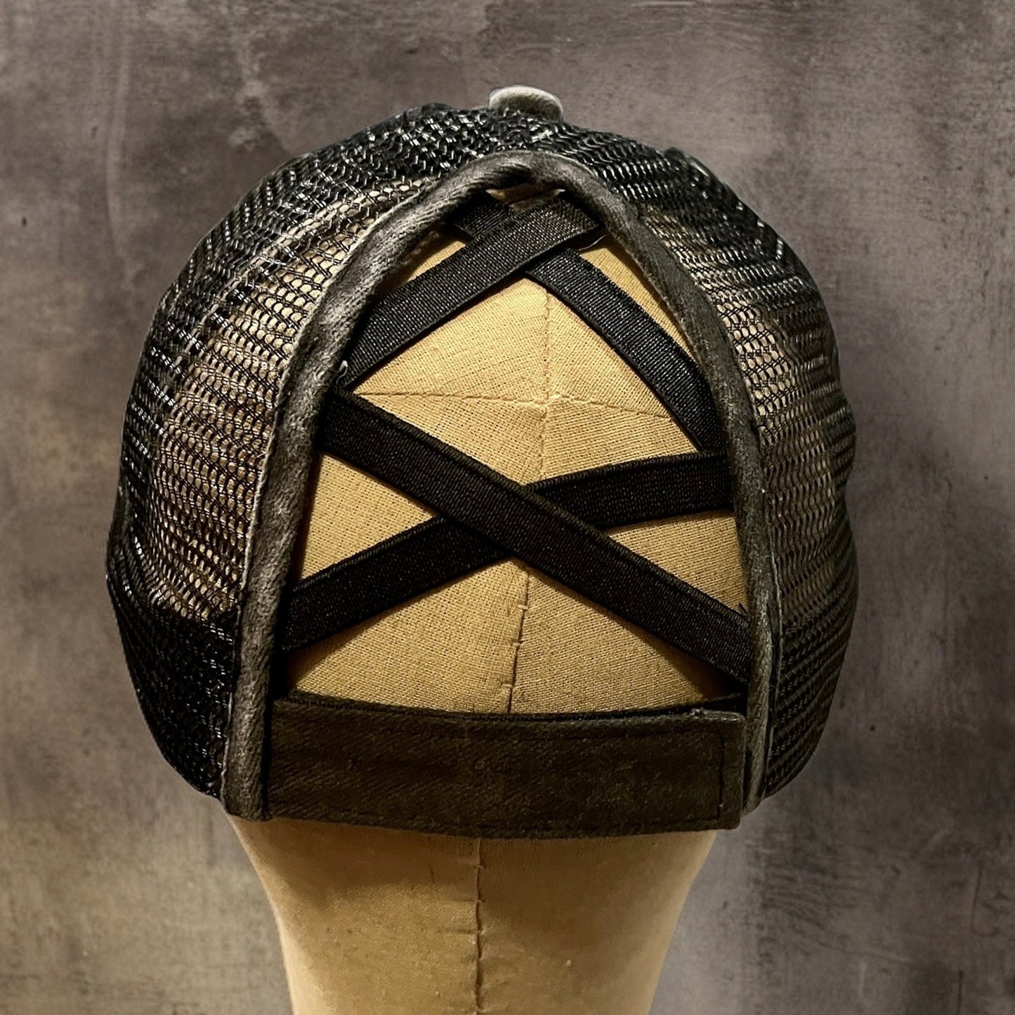 Lizzy Grant Midas Inspired Vintage Patch Trucker Hat