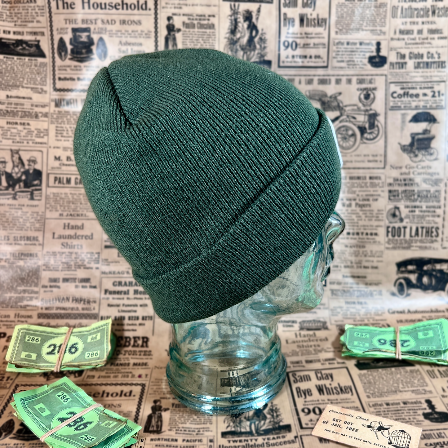 Luigi Green Beanie Underdog Edition