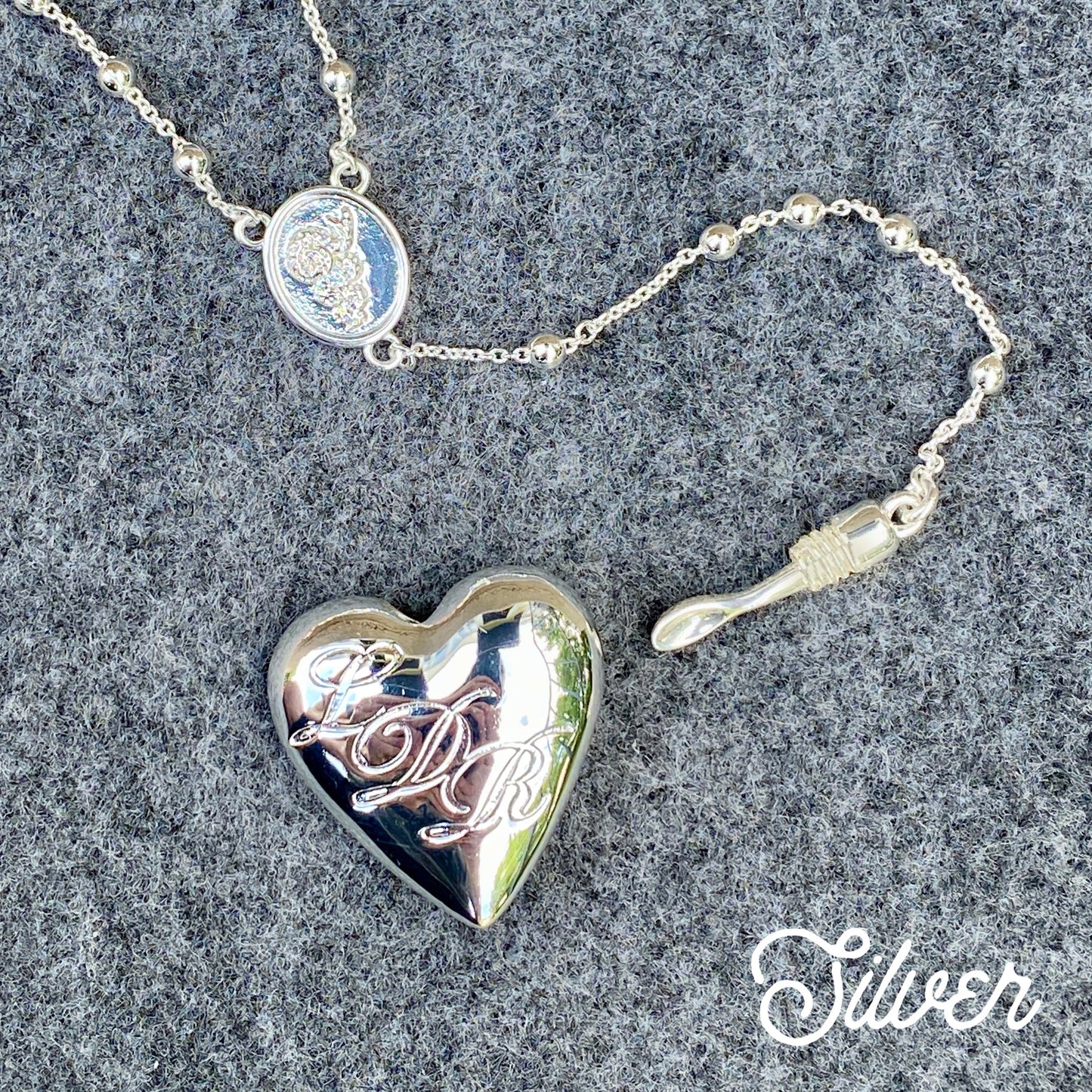 The Original Stunning Silver LDR Rosary Replica Necklace