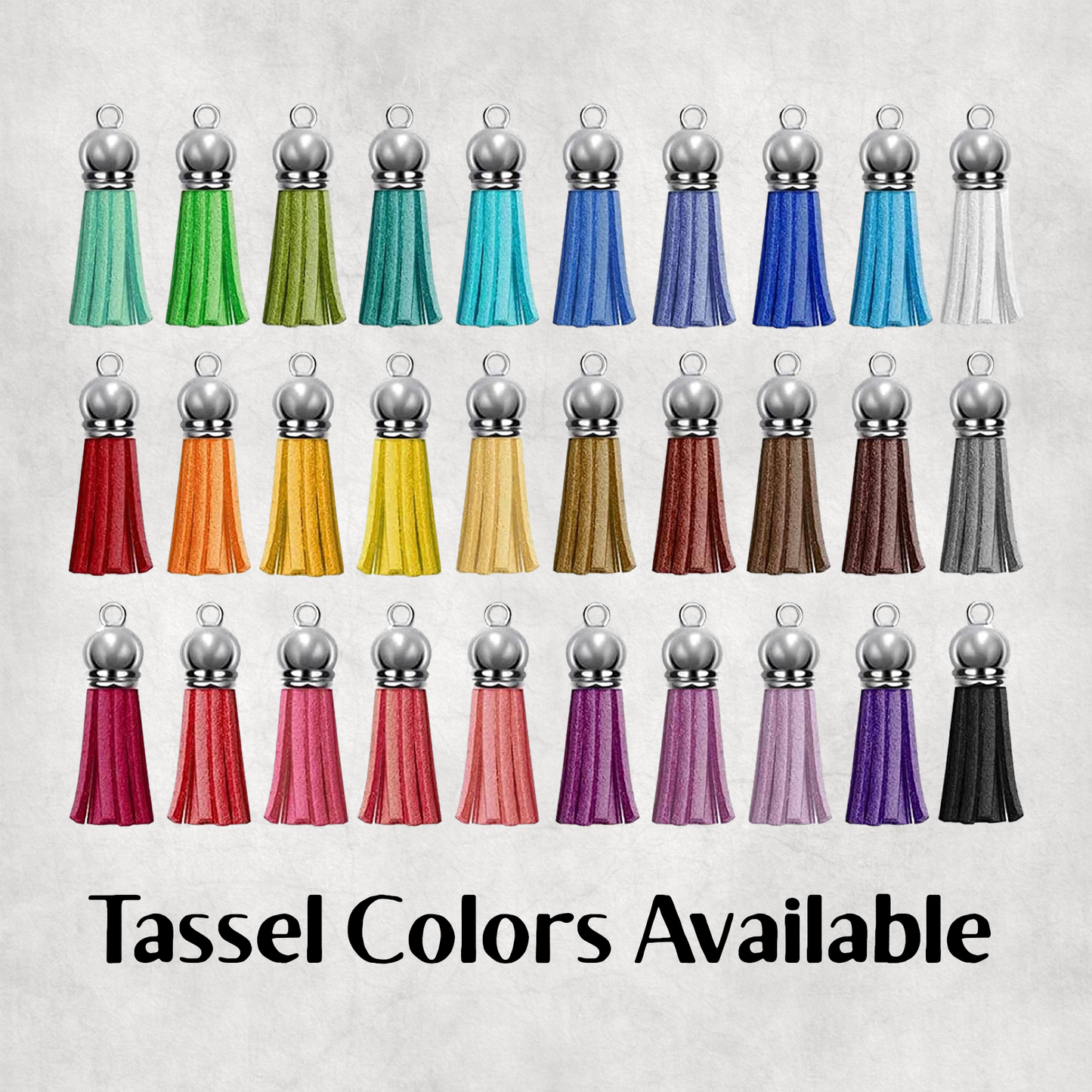 Gay For Del Rey Pride Quote Keychain with Tassel